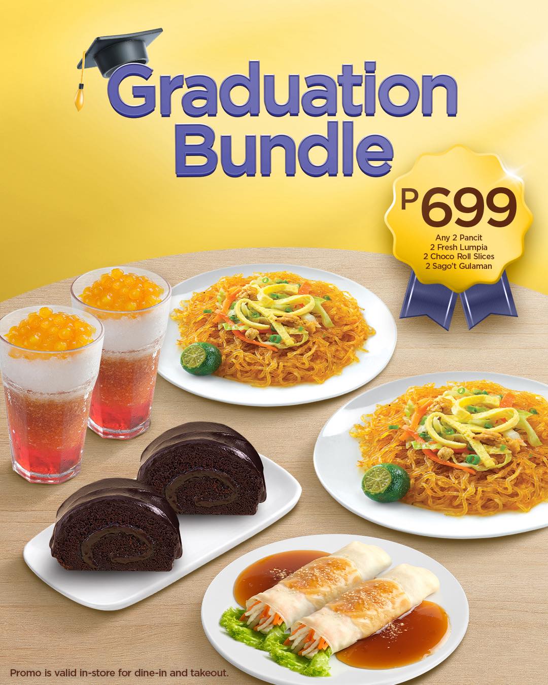 Goldilocks Facebook ad: Make your celebration more special with the Graduation…