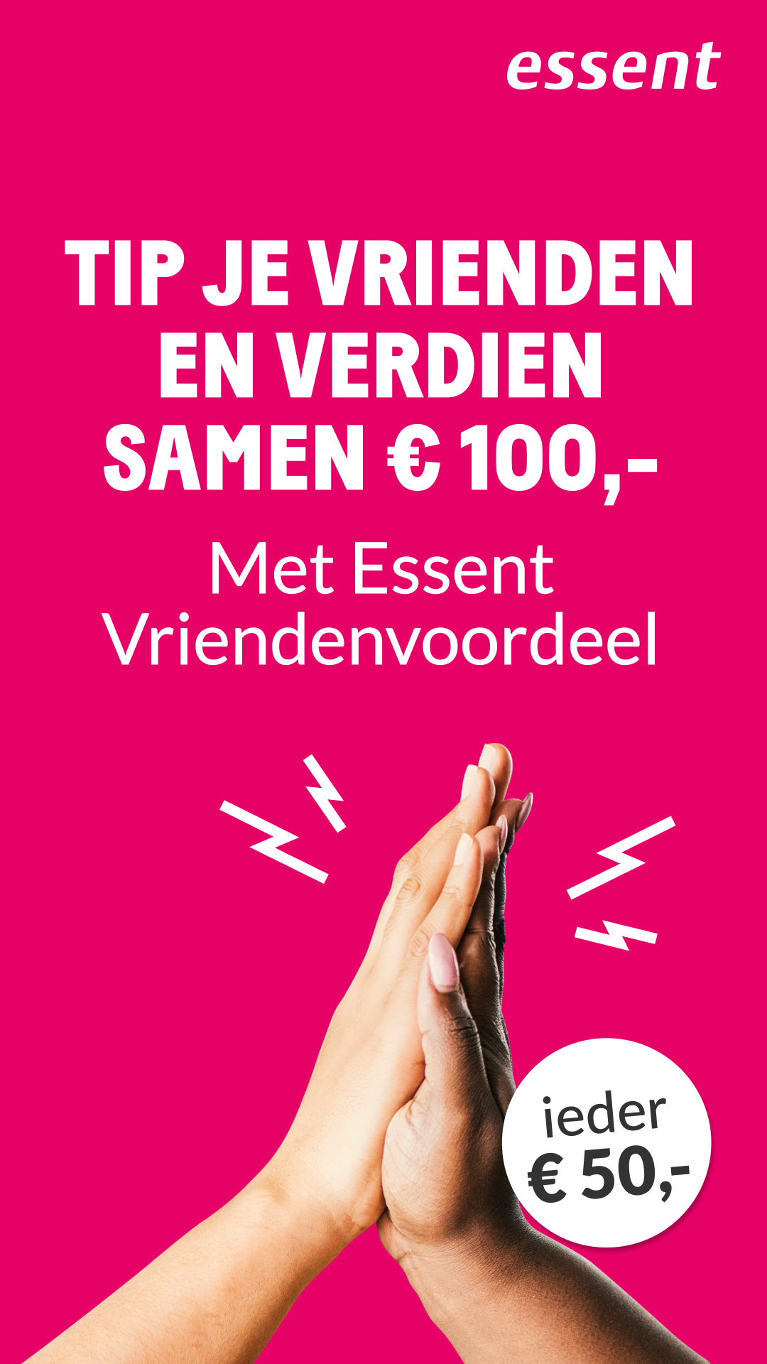 Essent Facebook ad