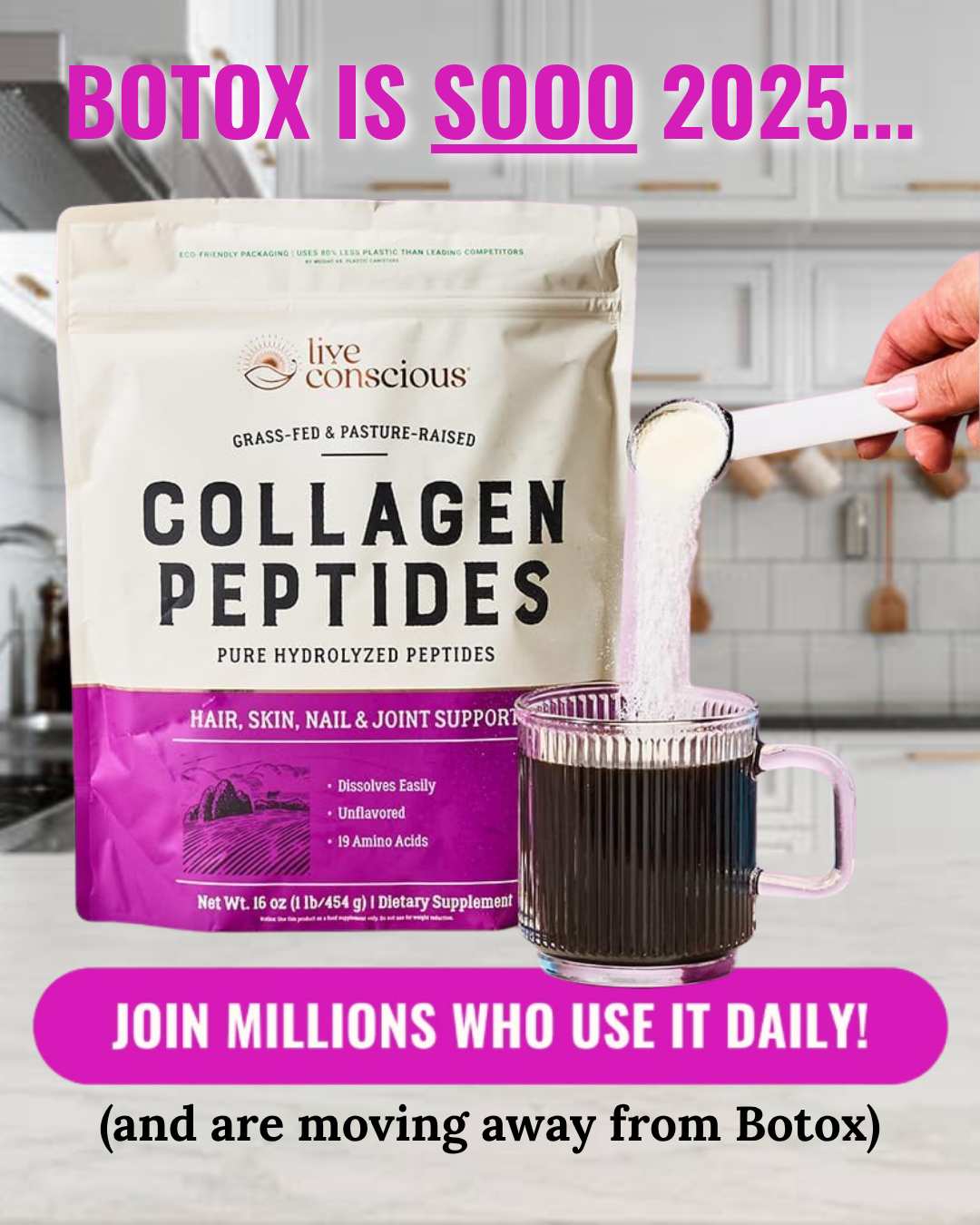 Live Conscious Facebook ad