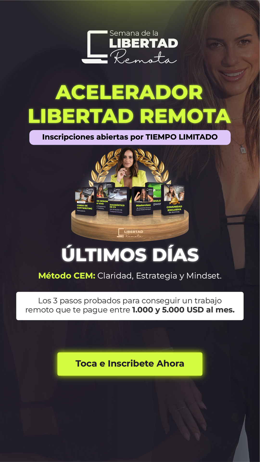 Trabajando Remoto Facebook ad from Jun 15, 2026
