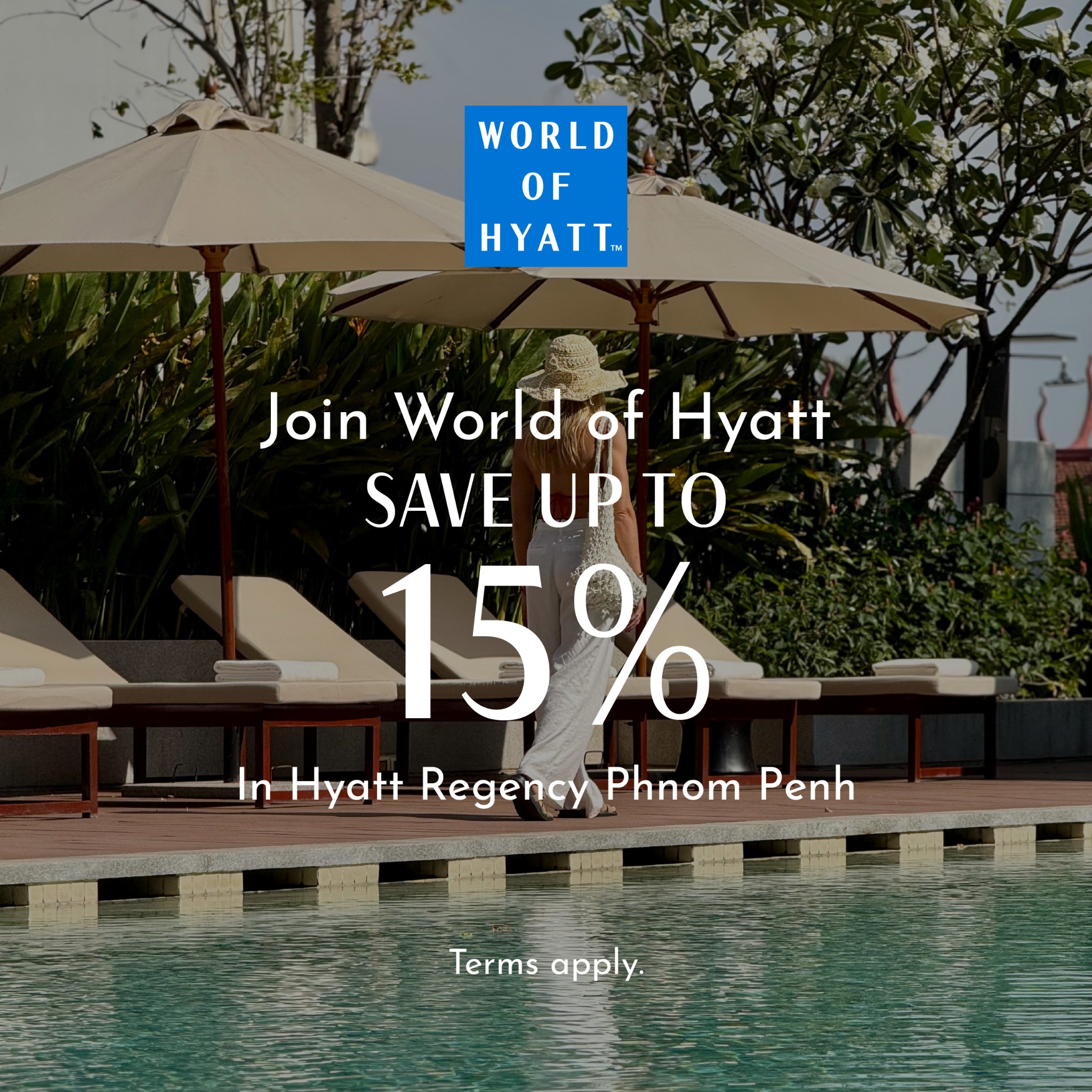 Hyatt Regency Phnom Penh Facebook ad