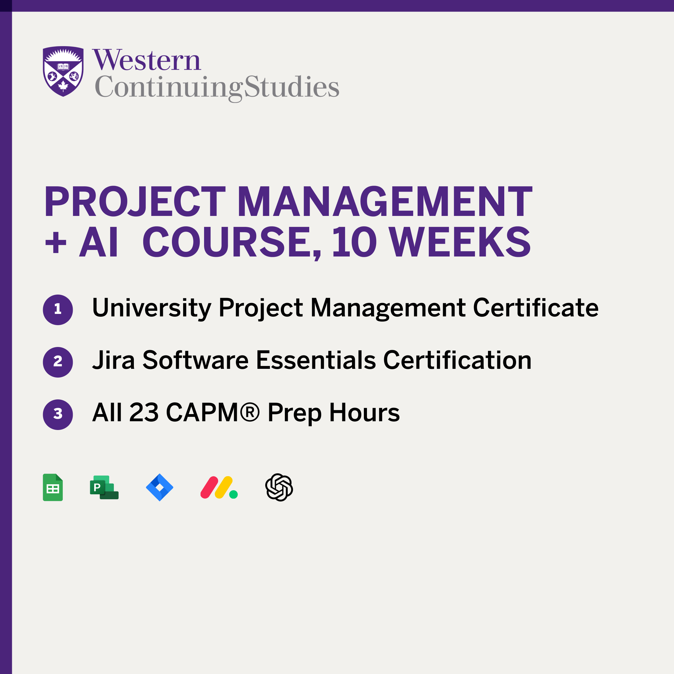 Western Continuing Studies Facebook ad