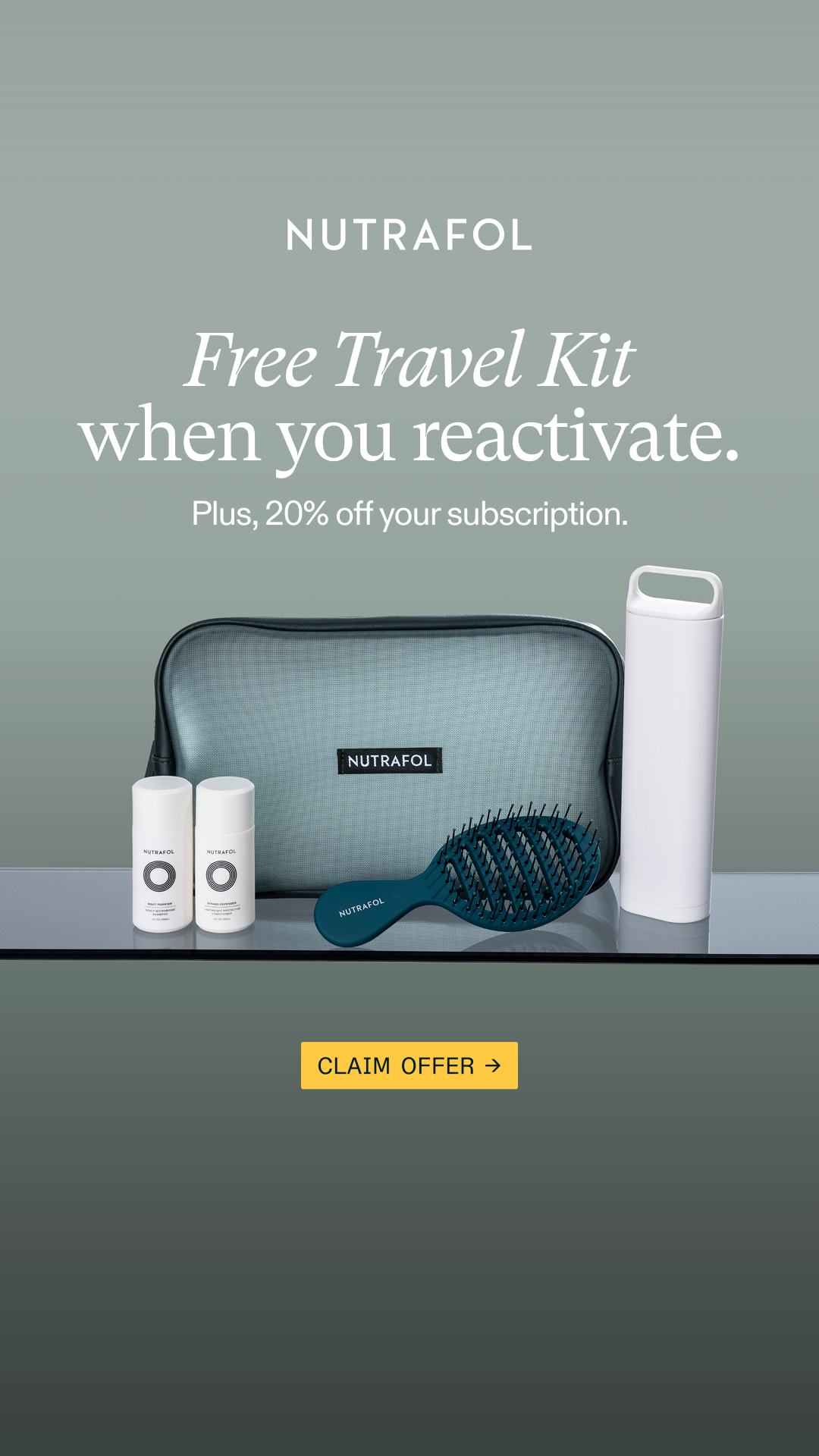 Nutrafol Facebook ad