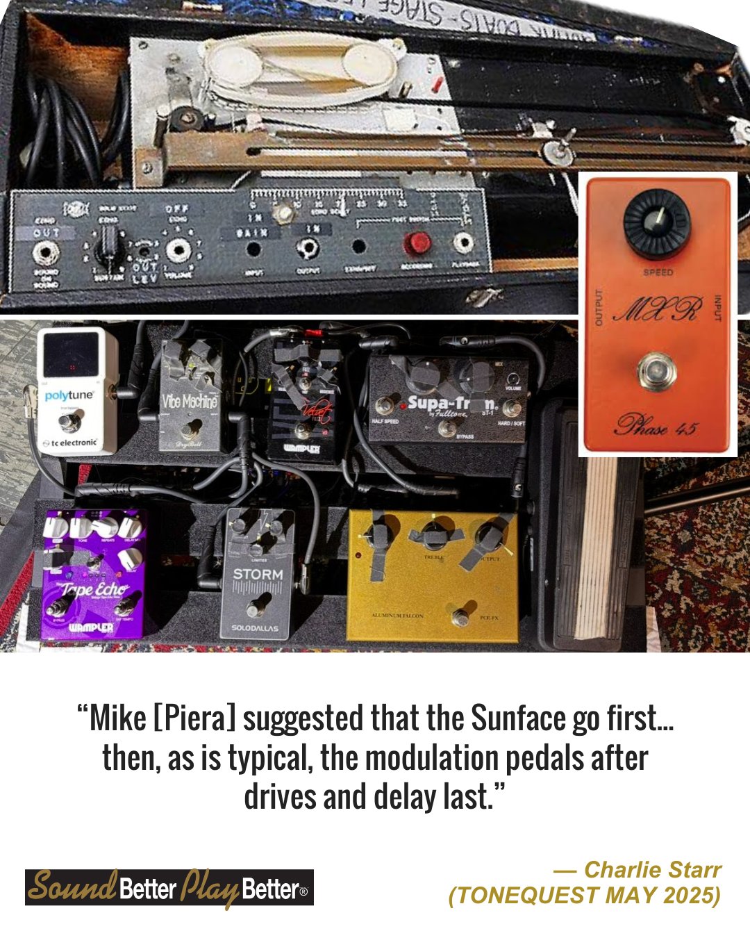 ToneQuest Facebook ad: Charlie Starr explores his go-to pedals-from the world’s…
