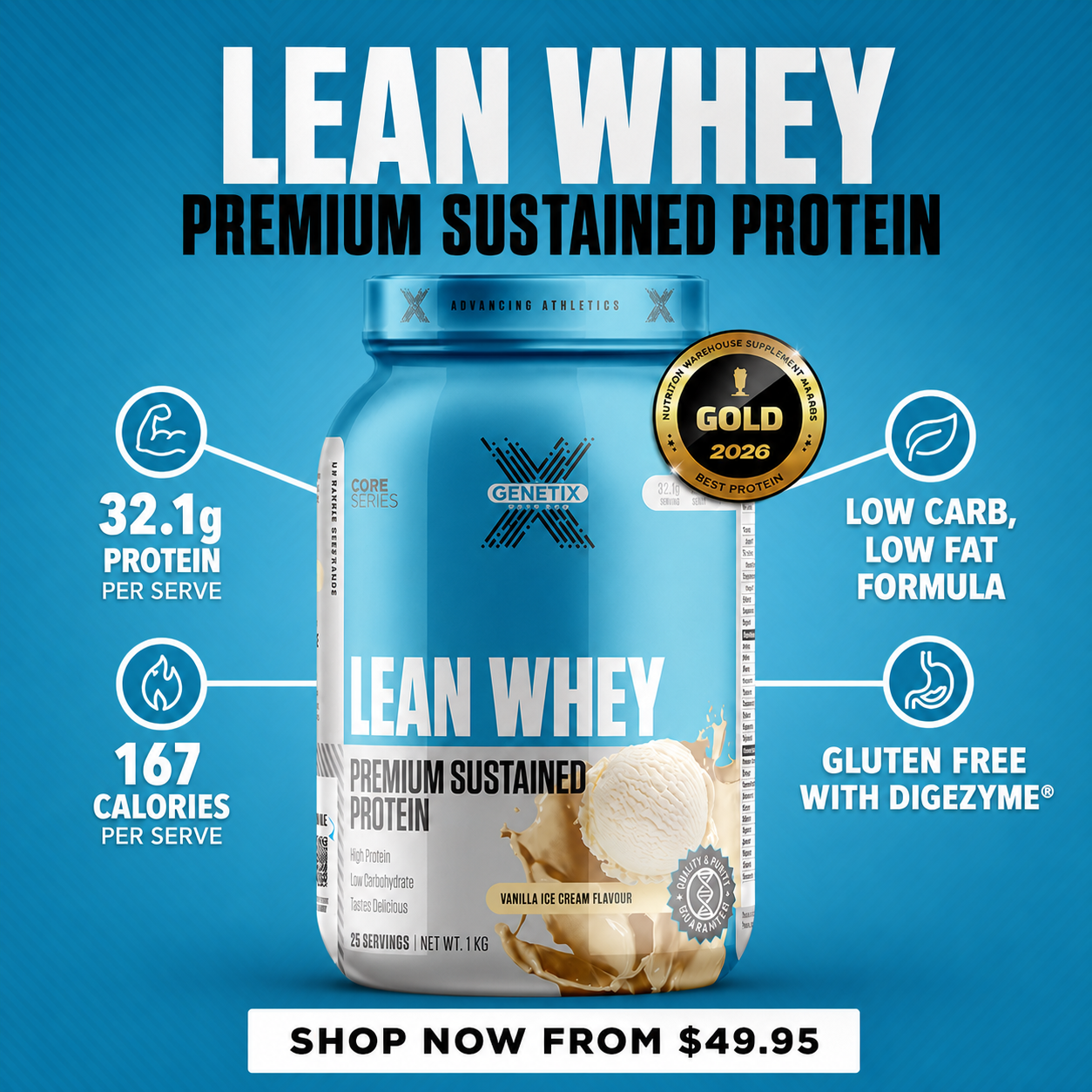 Nutrition Warehouse Facebook ad