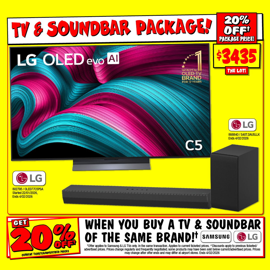 JB Hi-Fi Facebook ad