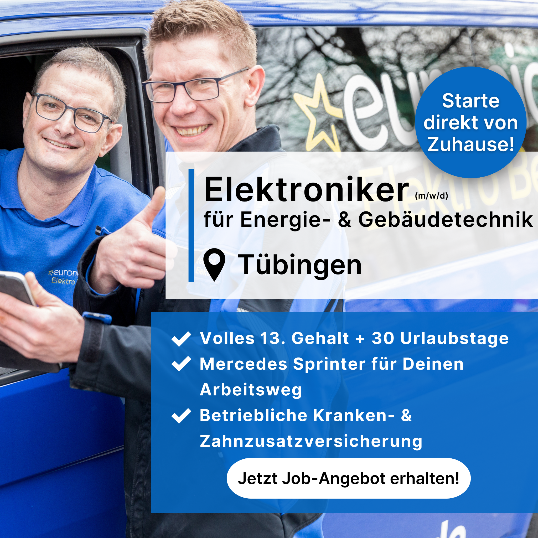 Candidate Flow Jobs: Elektro Facebook ad