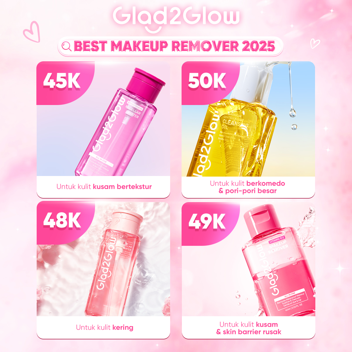 Glad2Glow-indo. Facebook ad