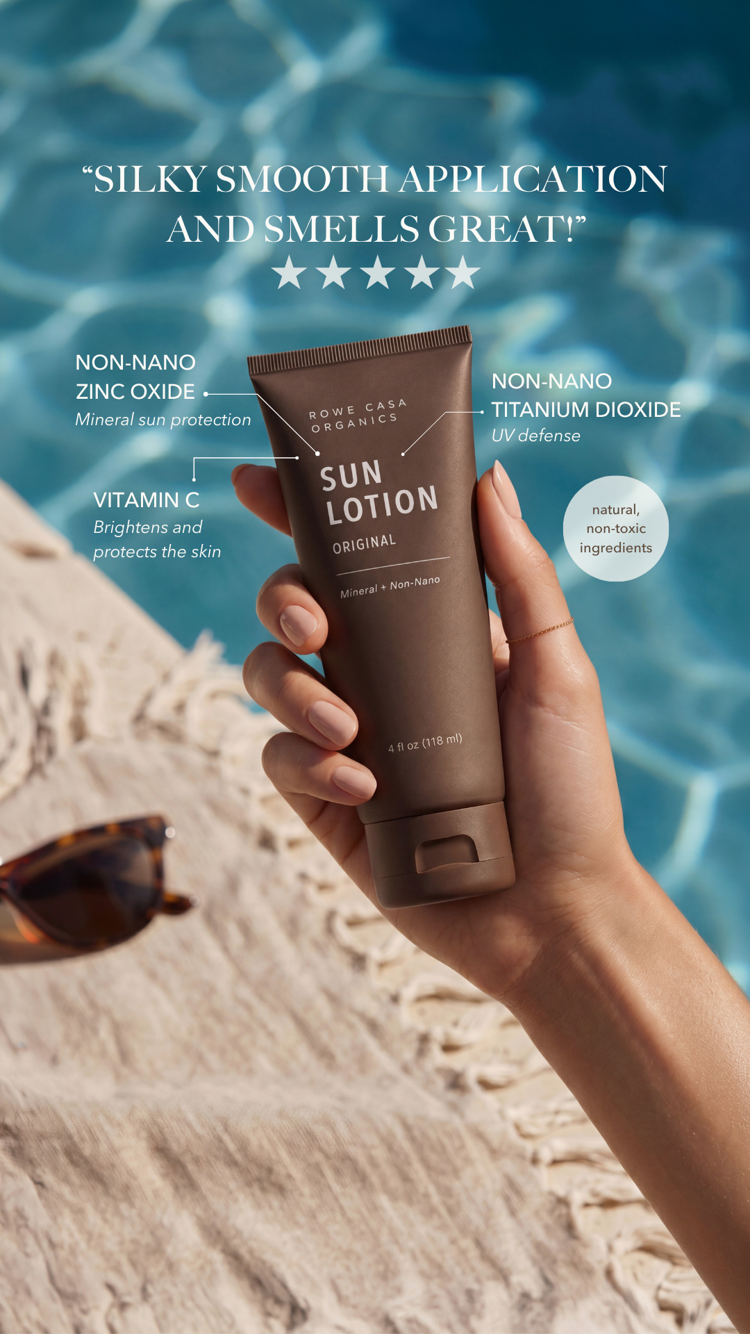 Rowe Casa Organics Facebook ad