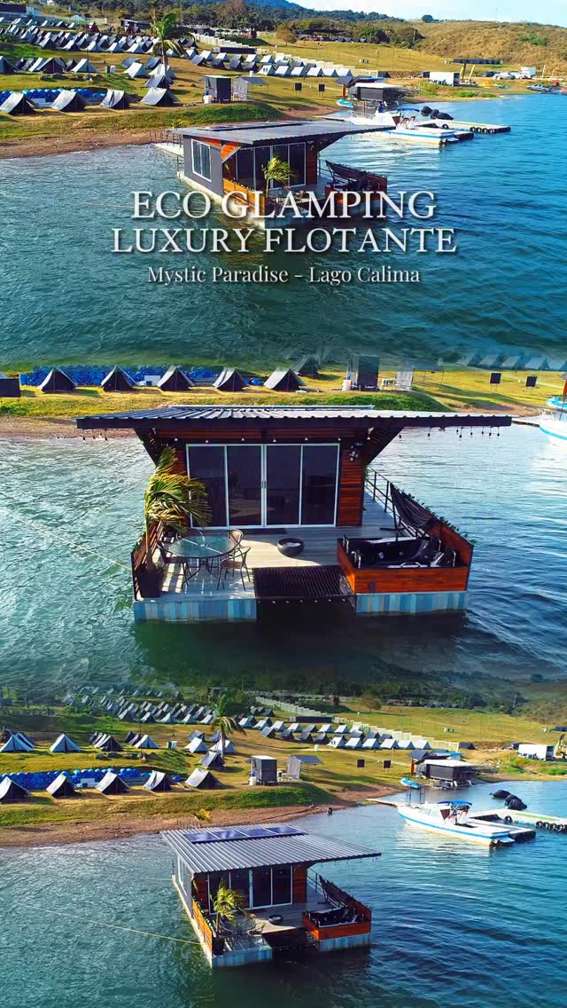 Mystic Paradise Lago Calima Facebook ad: ¡¡Nuestro Eco Glamping Luxury Flotante te espera!, un…
