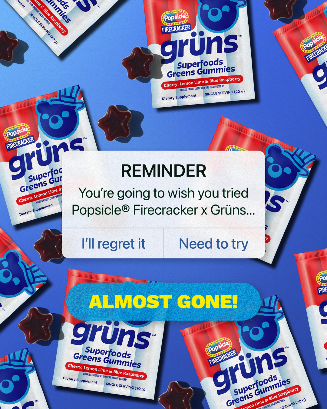 Grüns Facebook ad