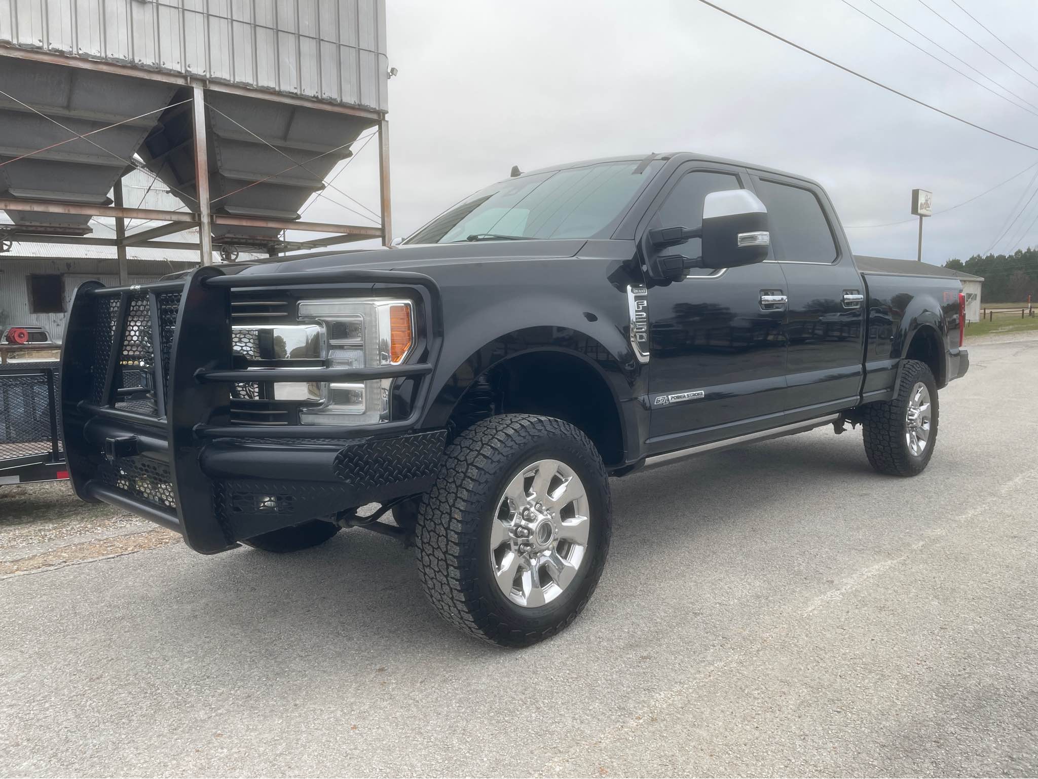 Trey Langford Facebook ad: 2019 Ford F250 Super Duty Crew Cab · King Ranch Pickup 4D…