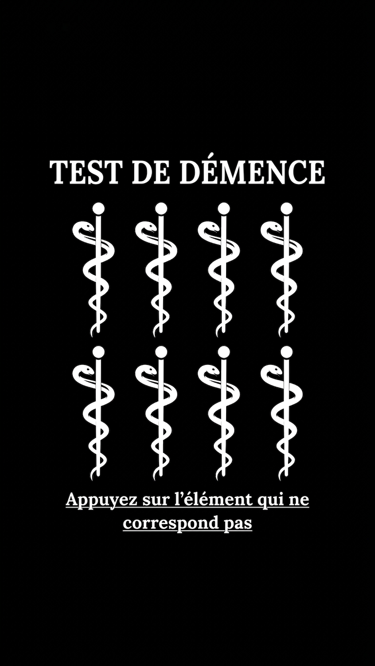 International Brain Test Facebook ad