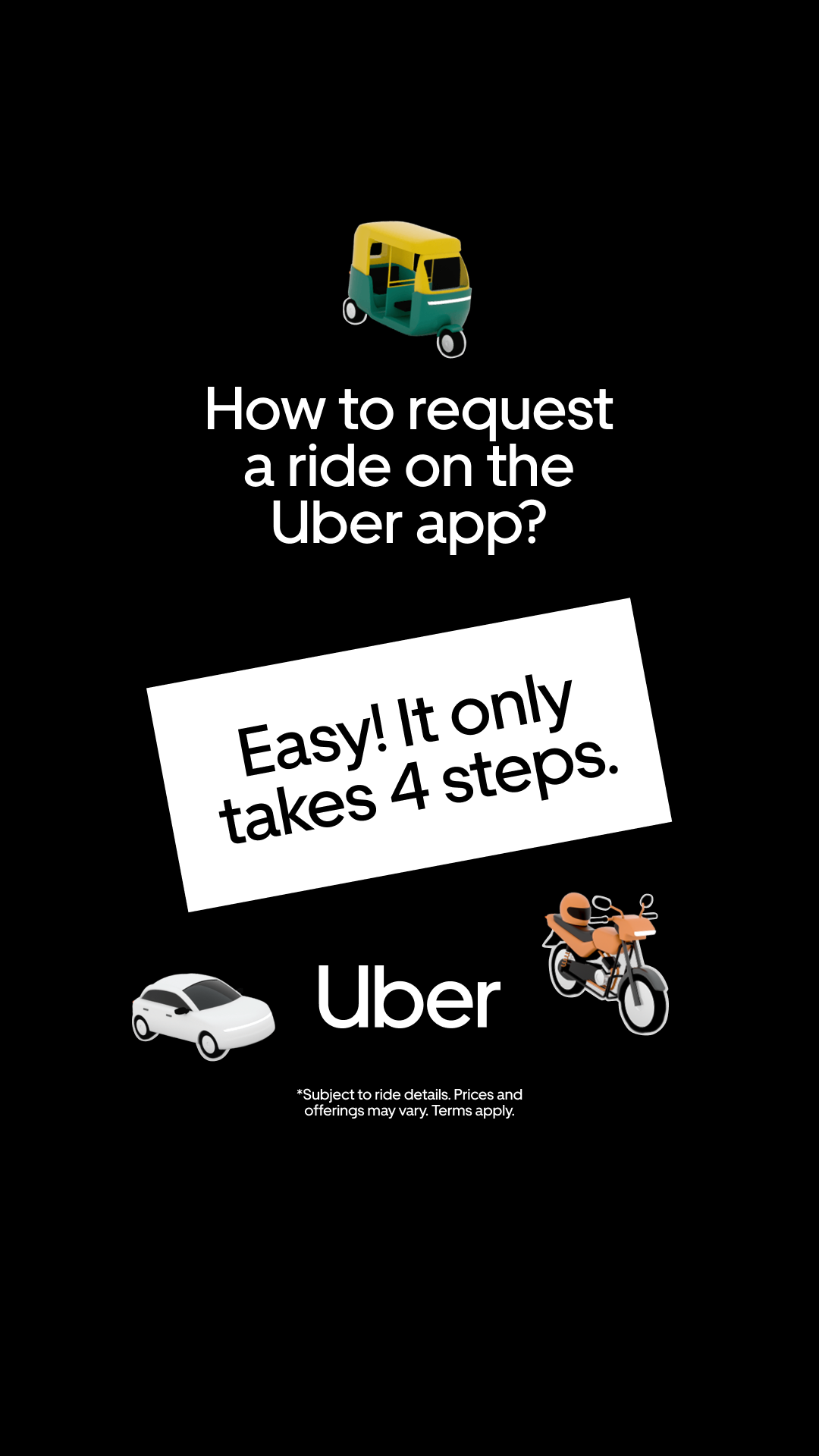 Uber Facebook ad