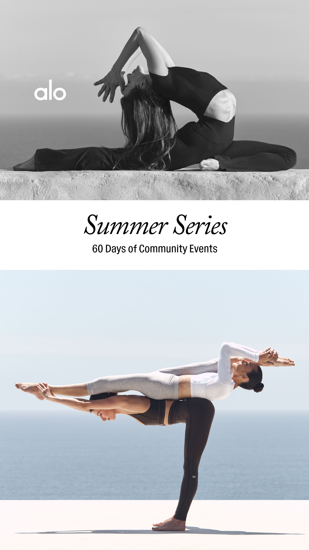 Alo Yoga Facebook ad