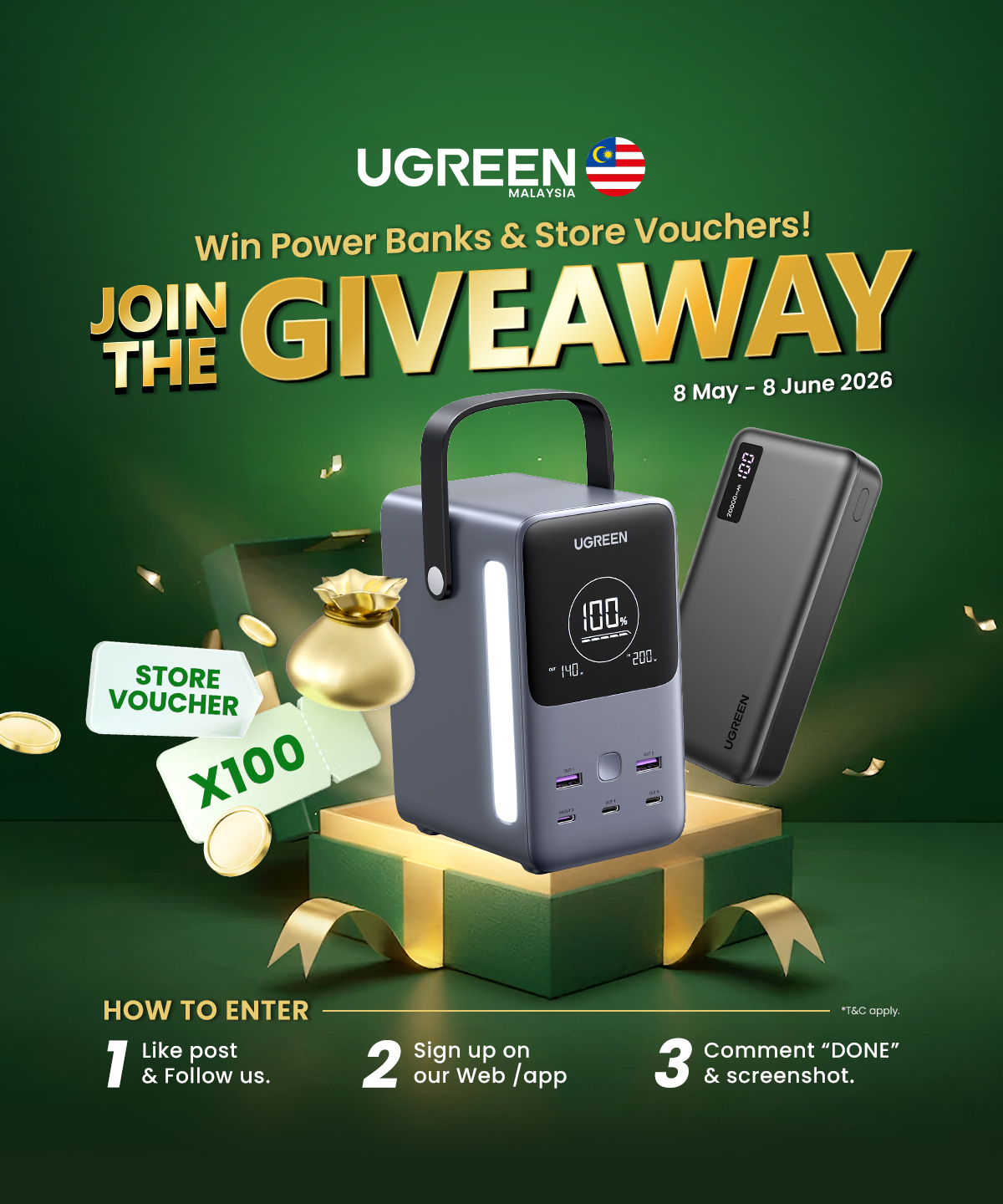 Ugreen Malaysia - Groove Gadget Group Facebook ad