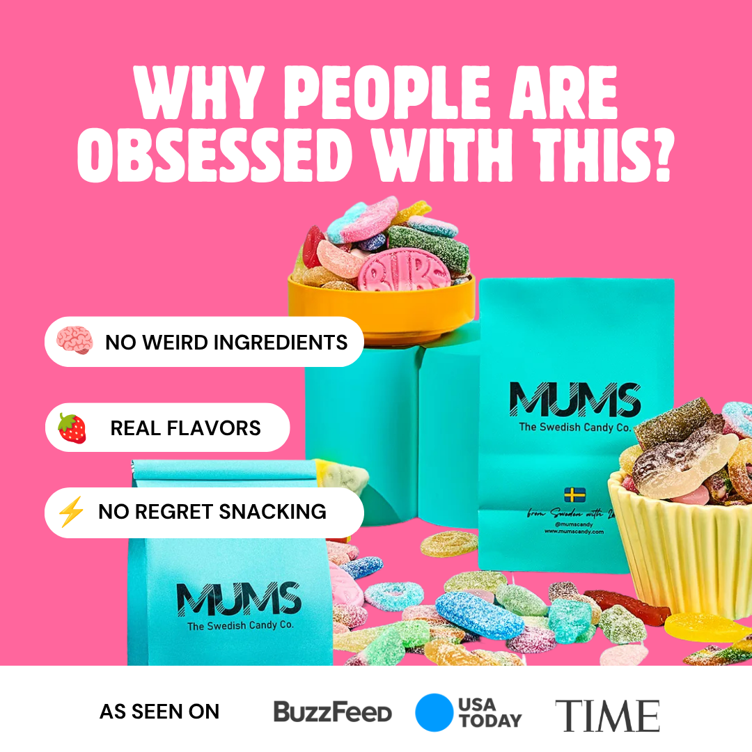 Mums - The Swedish Candy Co. Facebook ad