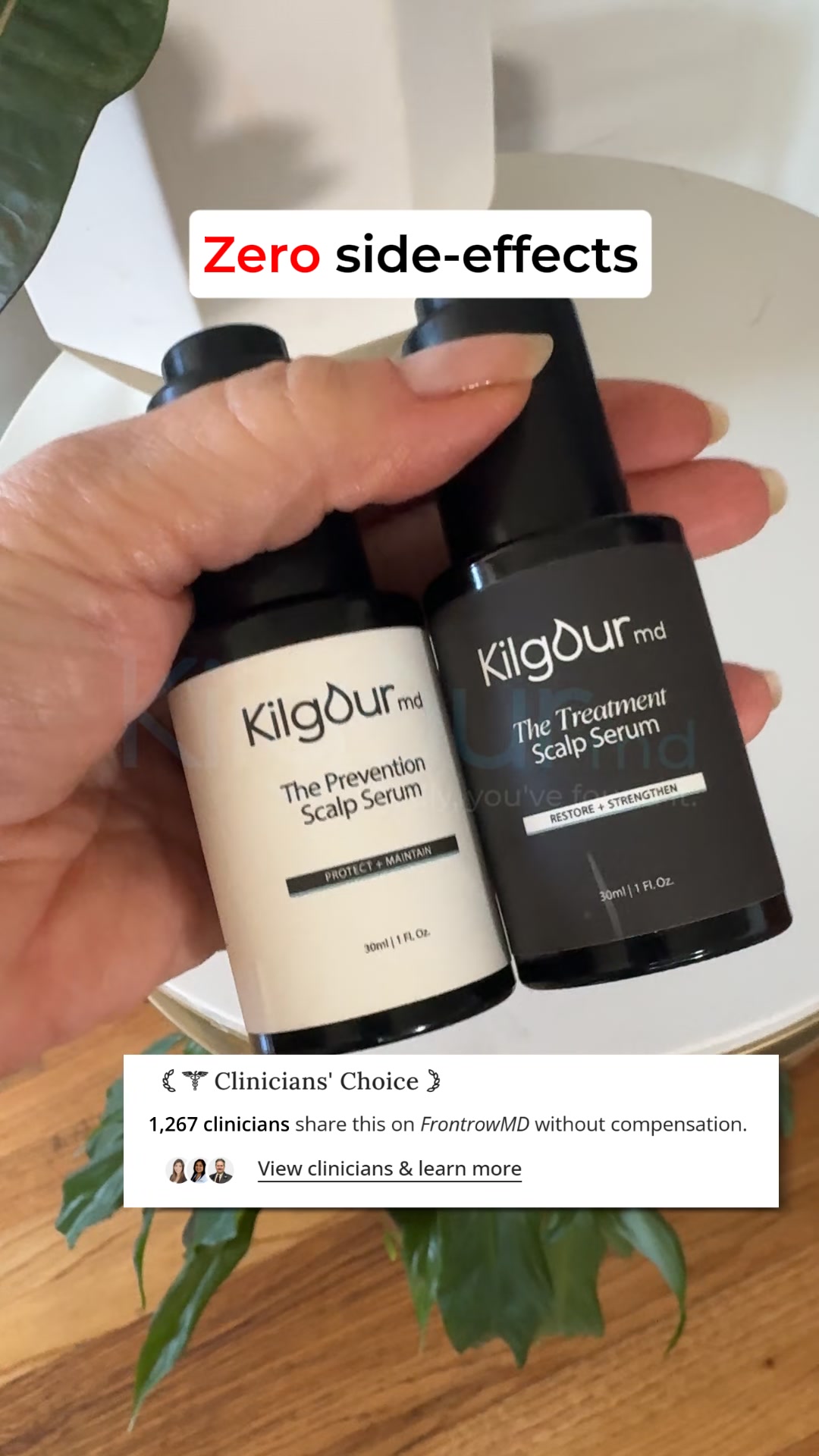 James Kilgour, MD Facebook ad: 98% of women saw results. If you don't, it's free.
