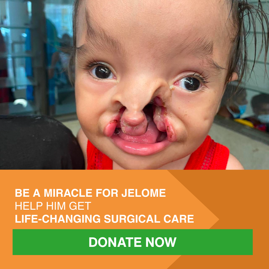 Children First Foundation Facebook ad: Help him now