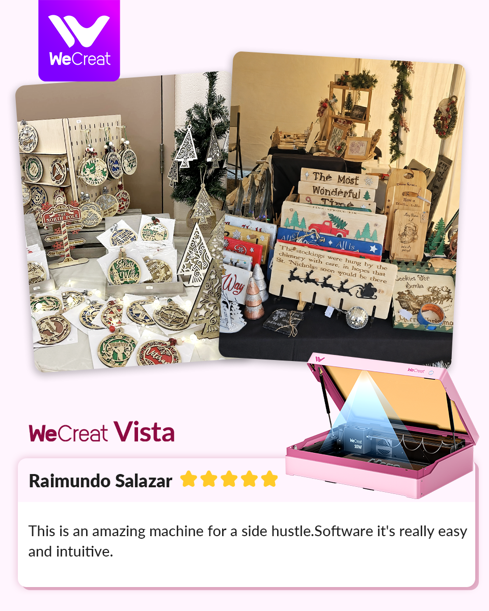 WeCreat Facebook ad