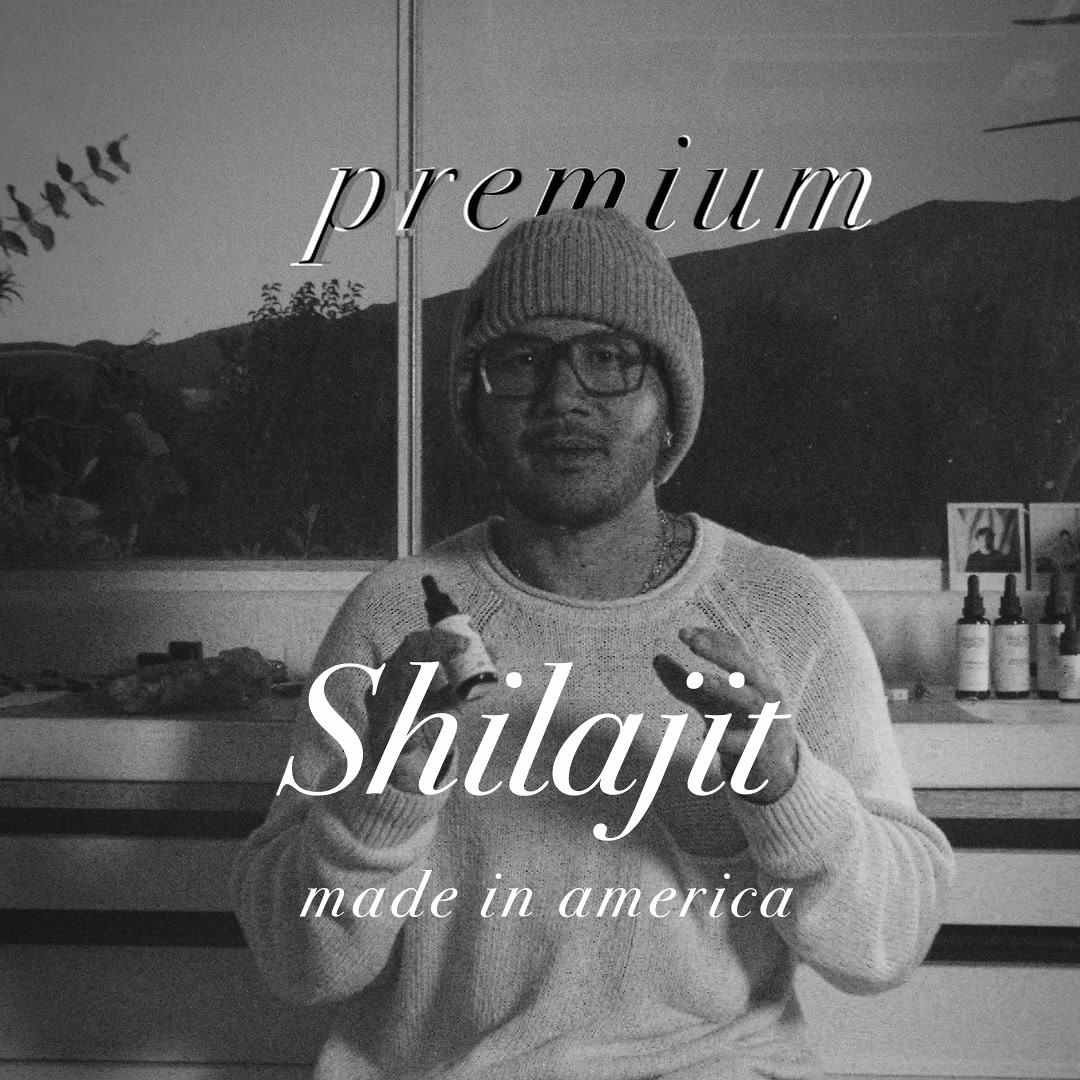 Fractal Forest Facebook ad: You've Never Tried Shilajit Like This.