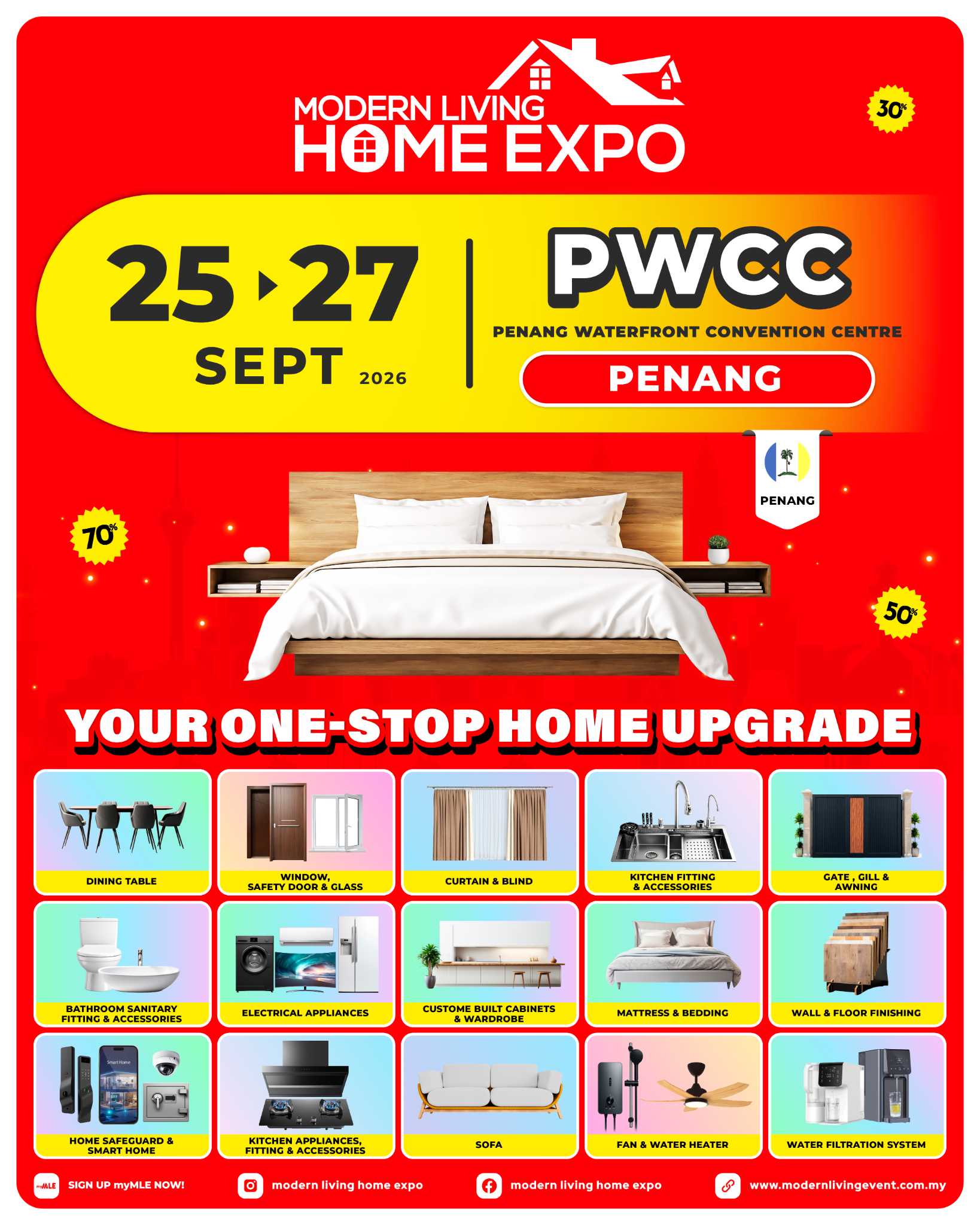 Modern Living Home Expo Facebook ad
