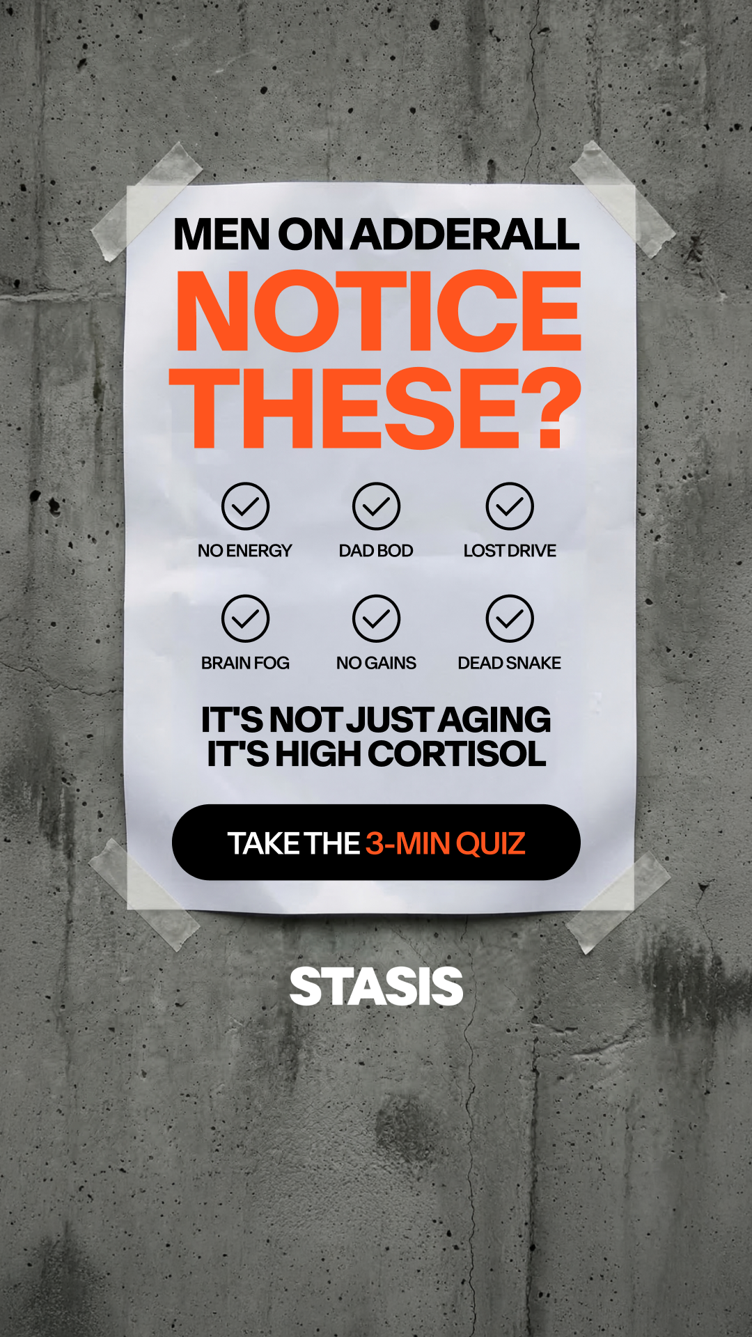 Stasis Facebook ad