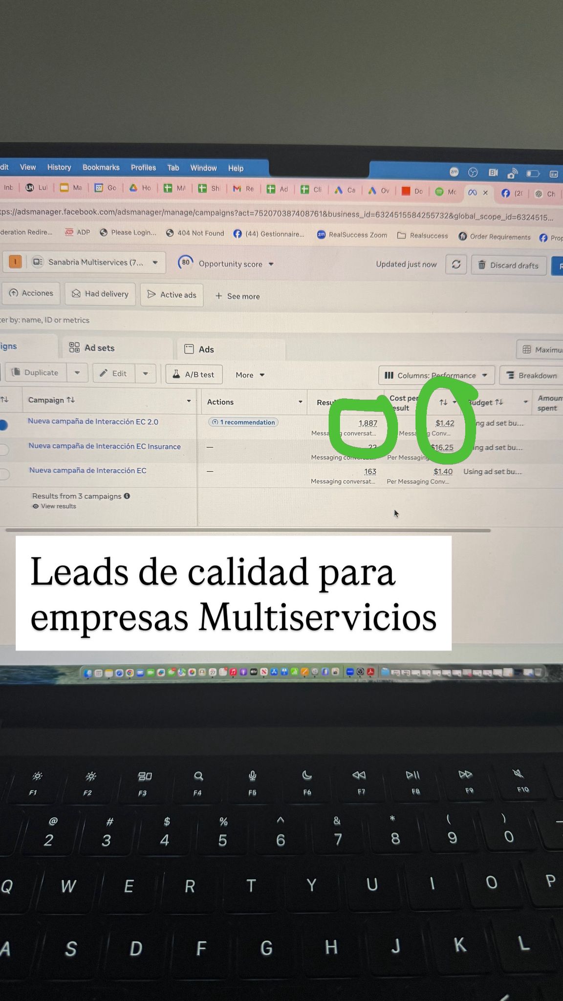 Esteban Cordova Lead Generator Facebook ad: Consulta Gratuita