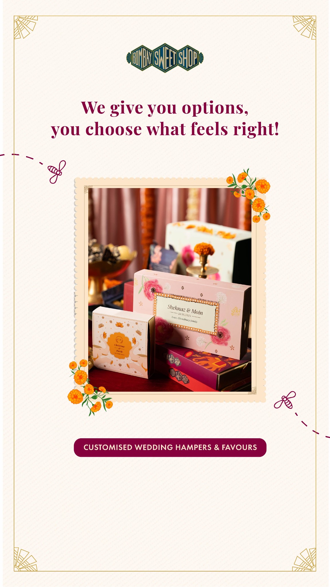 Bombay Sweet Shop Facebook ad