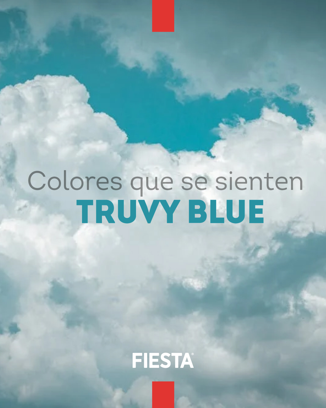 Fiesta Sábanas Facebook ad: El azul del cielo al amanecer, la inmensidad…