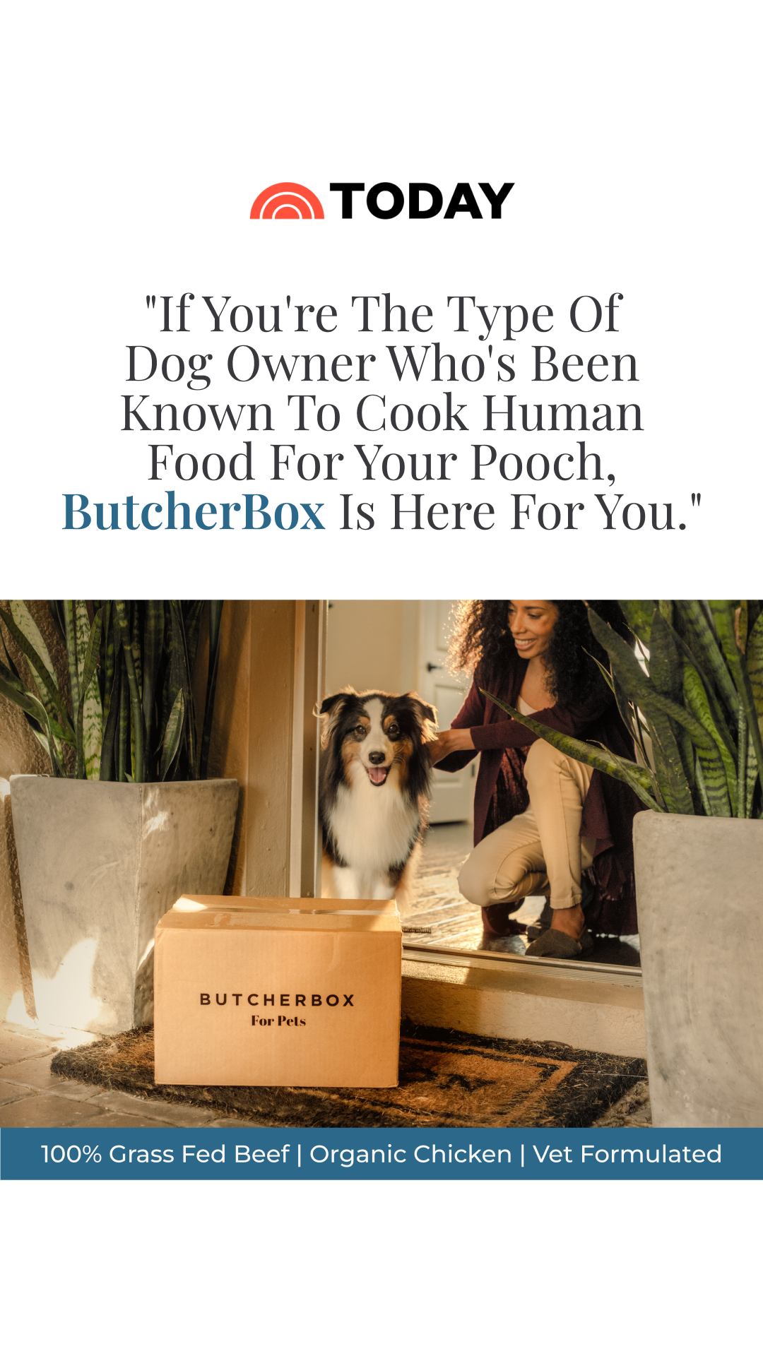 ButcherBox For Pets Facebook ad from Jan 16, 2026
