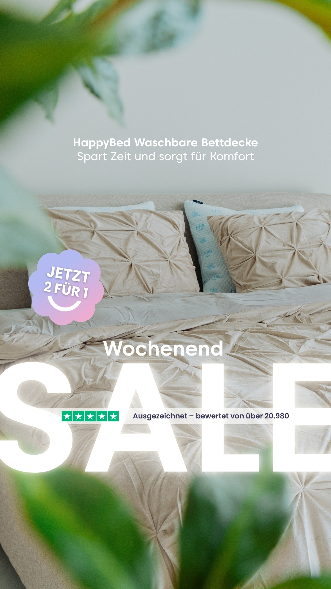 Thehappybed.de Facebook ad