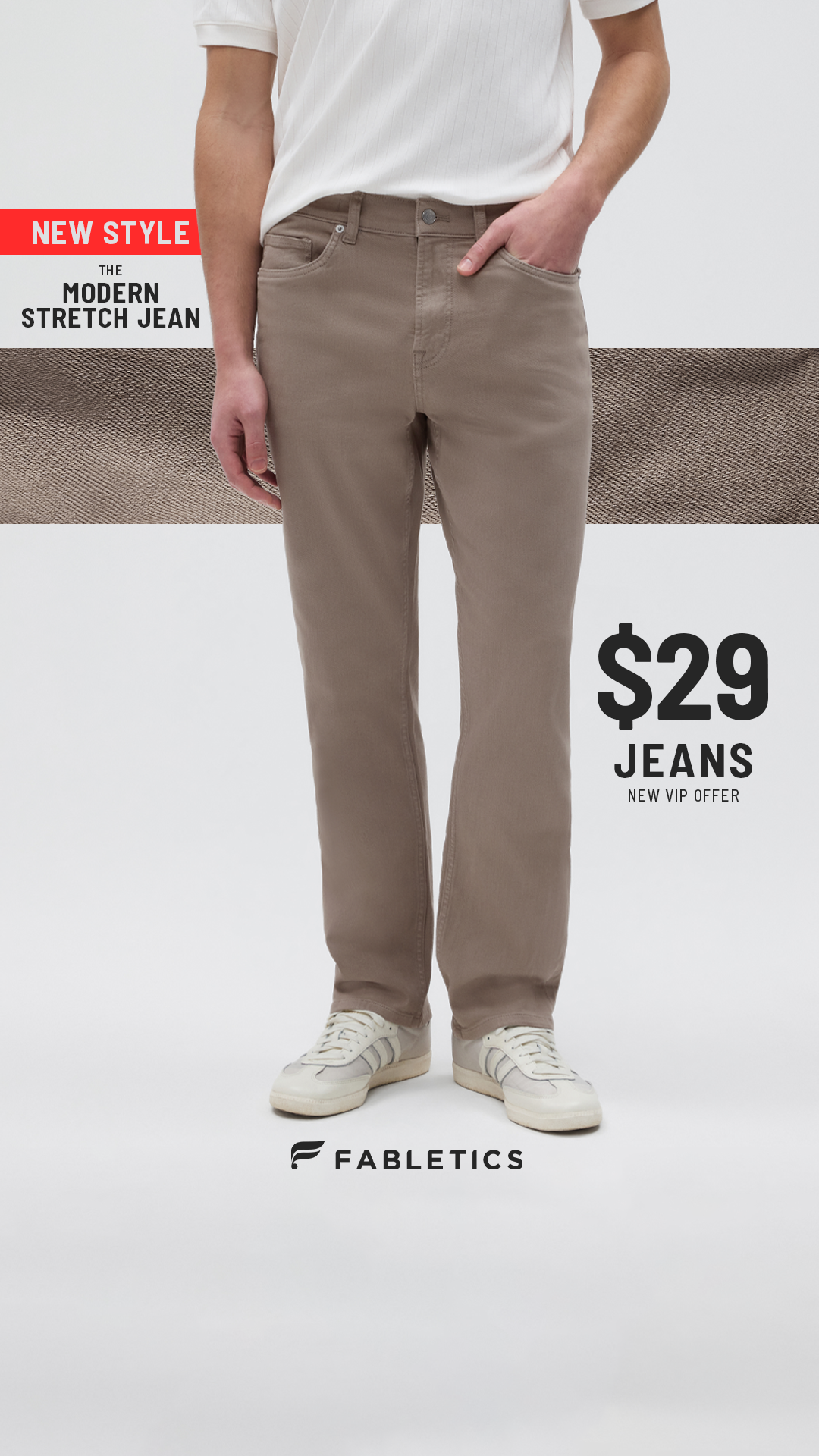 Fabletics Men Facebook ad