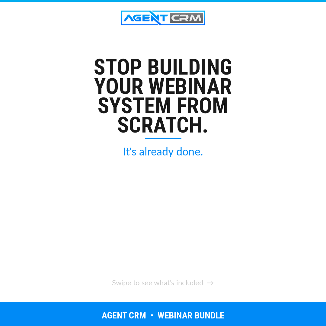 Agent CRM: AI-Powered Sales+Marketing Software Facebook ad
