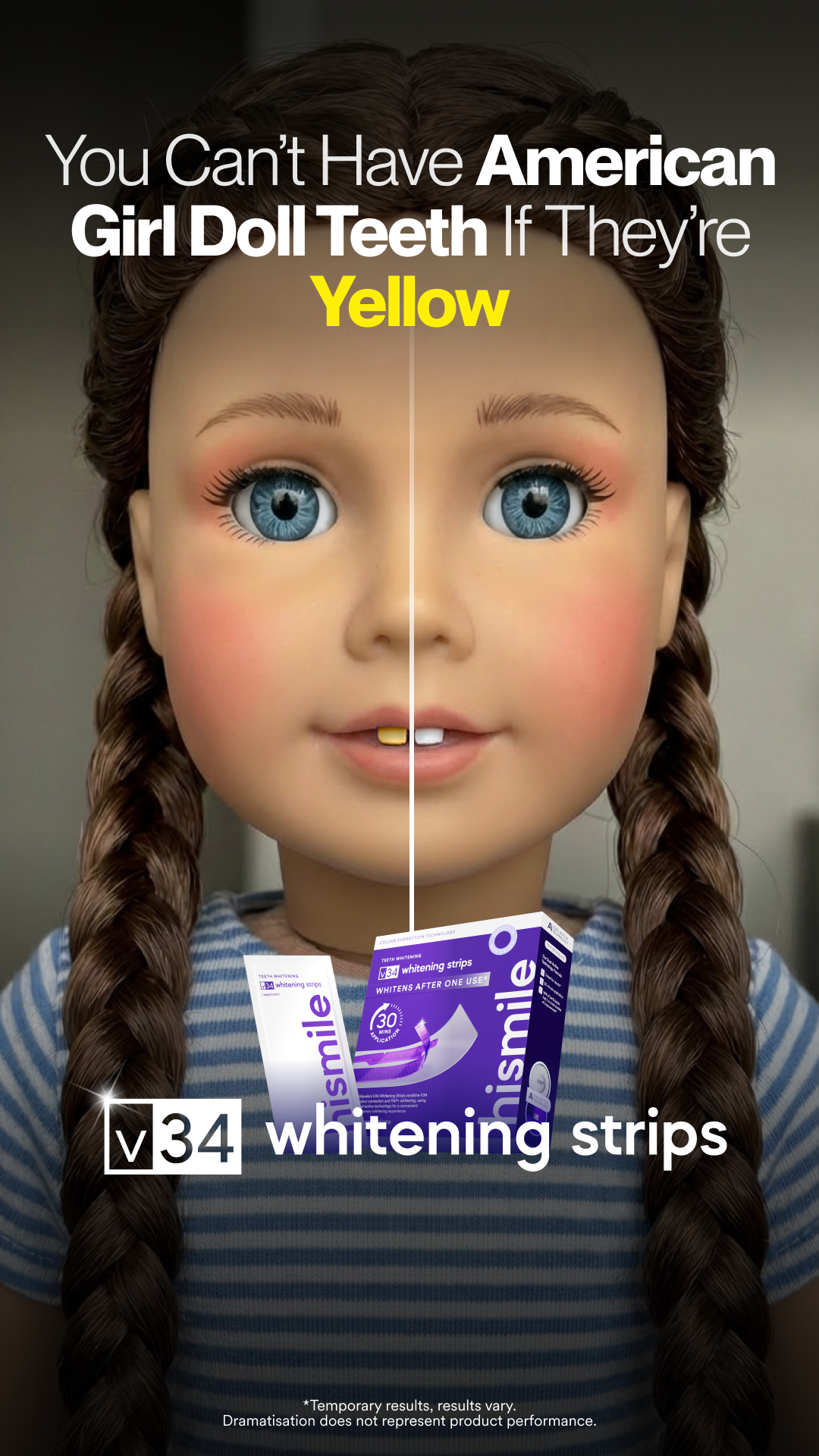 Hismile Facebook ad