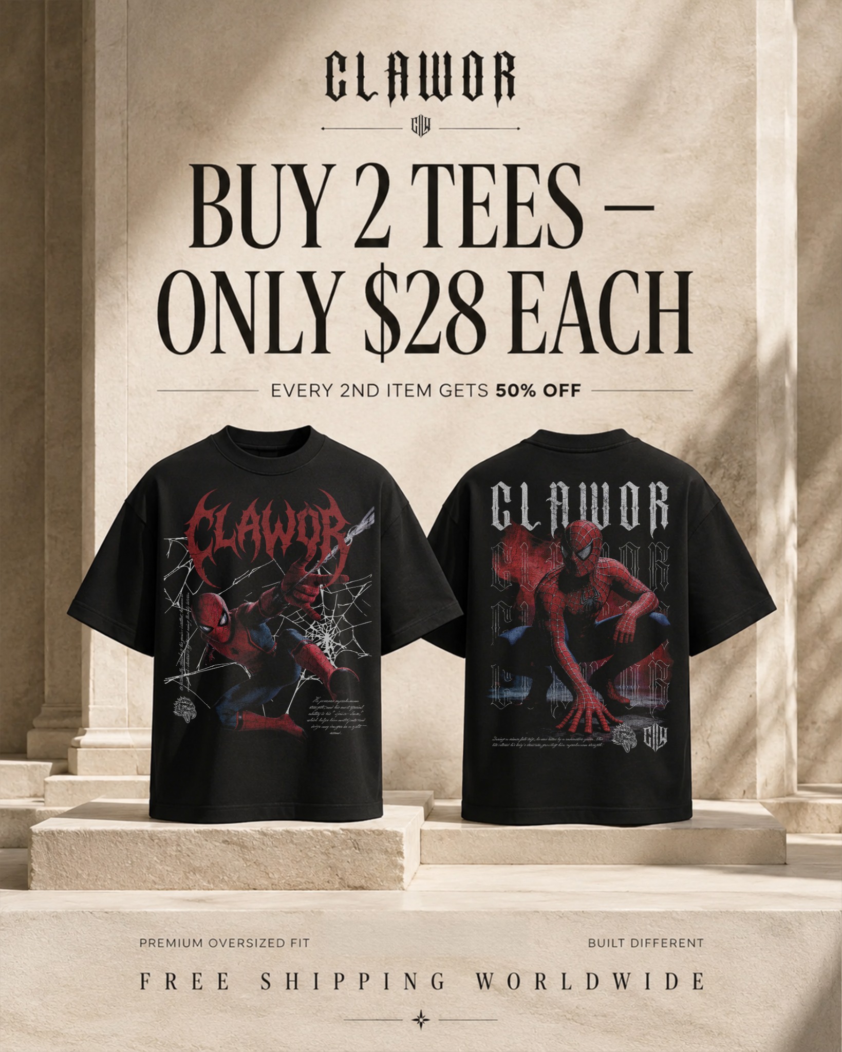 Clawor Facebook ad
