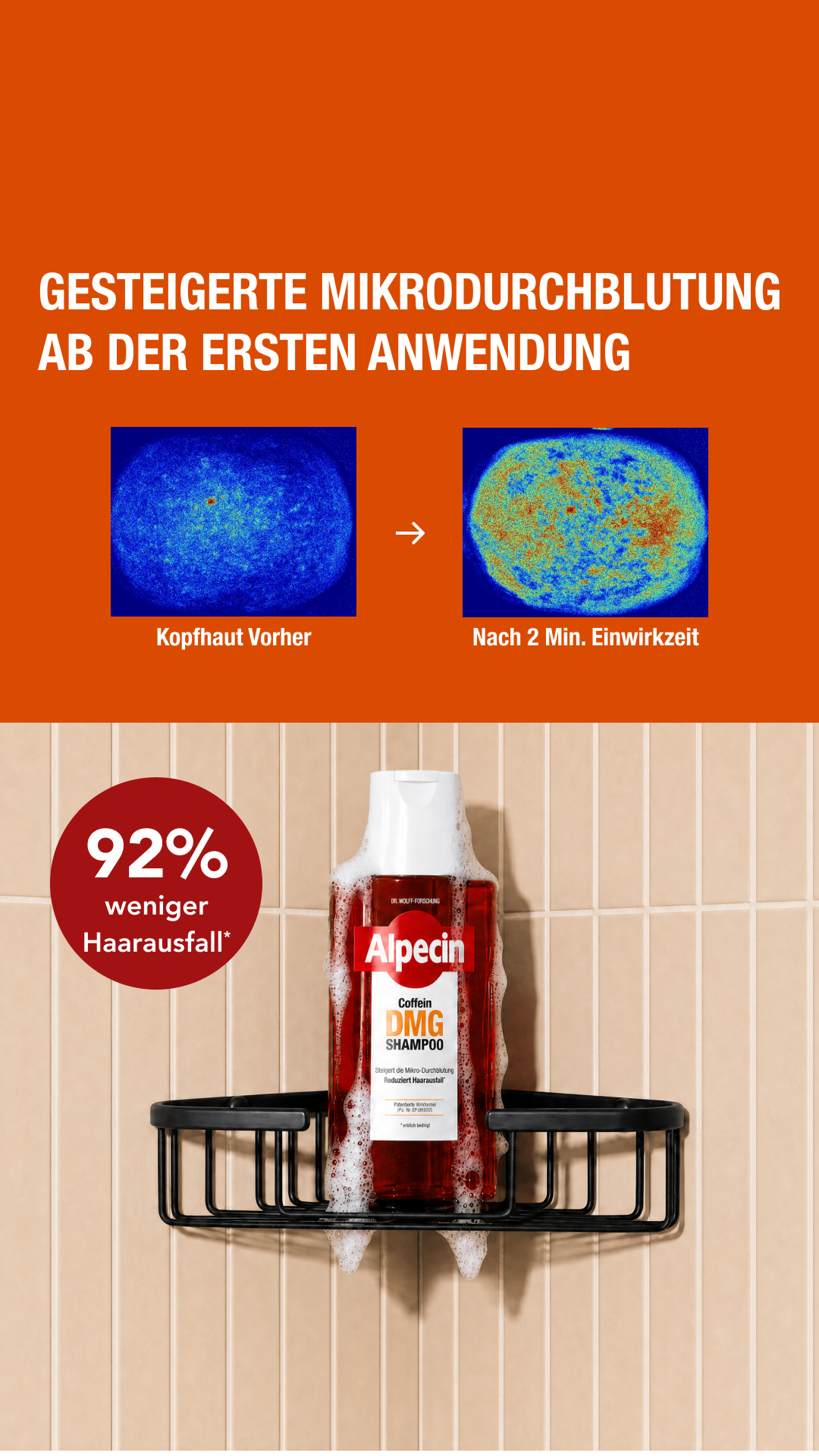 Alpecin Facebook ad