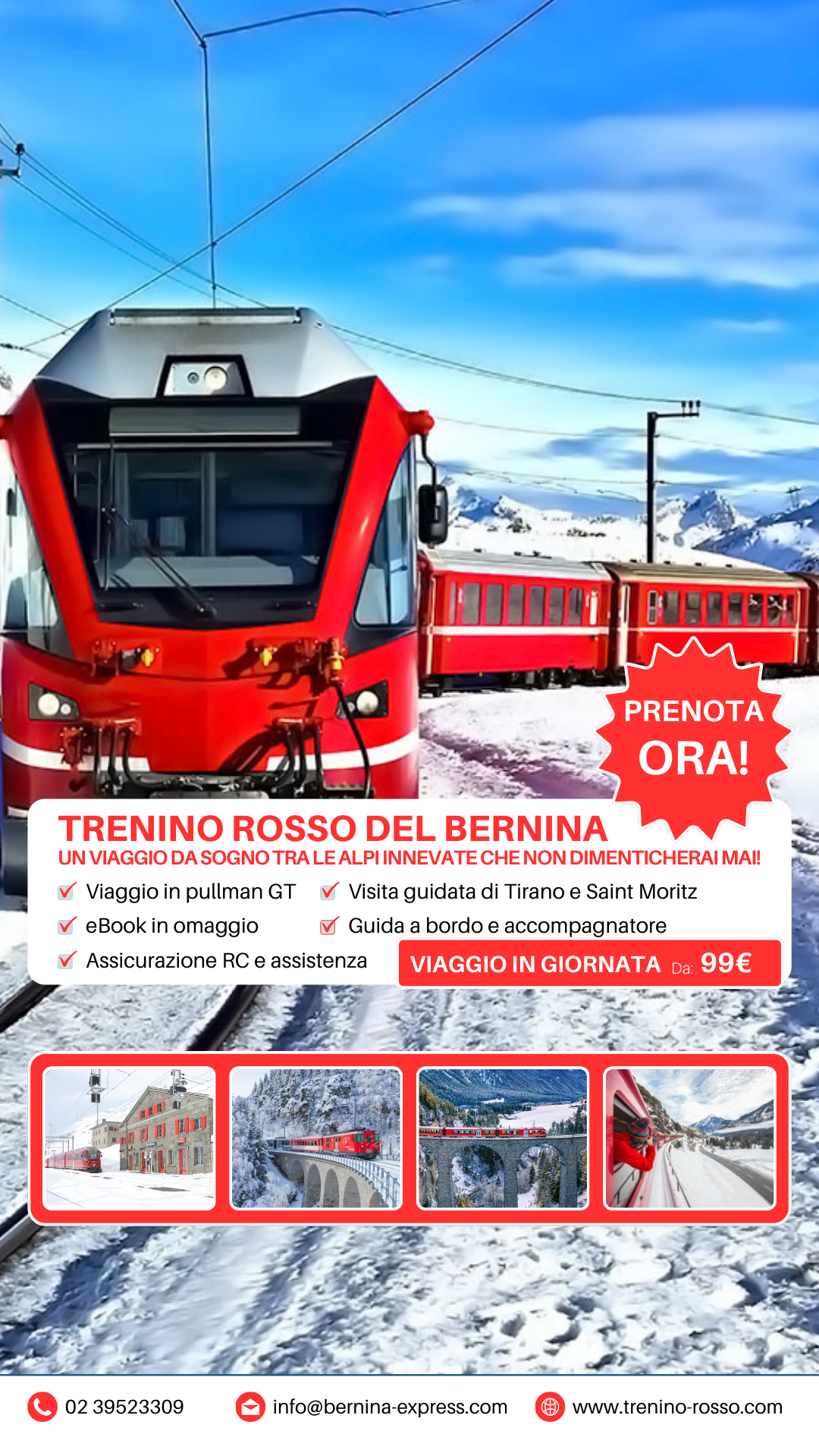 Trenino Rosso del Bernina Facebook ad