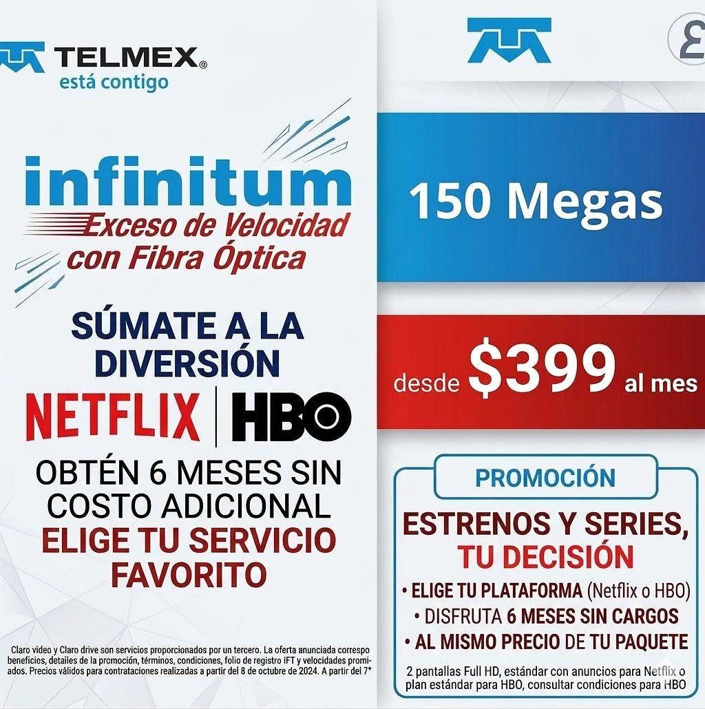 Asesora Instalaciónes Internet Facebook ad: TE DEJO NETFLIX O HBO ACTIVO