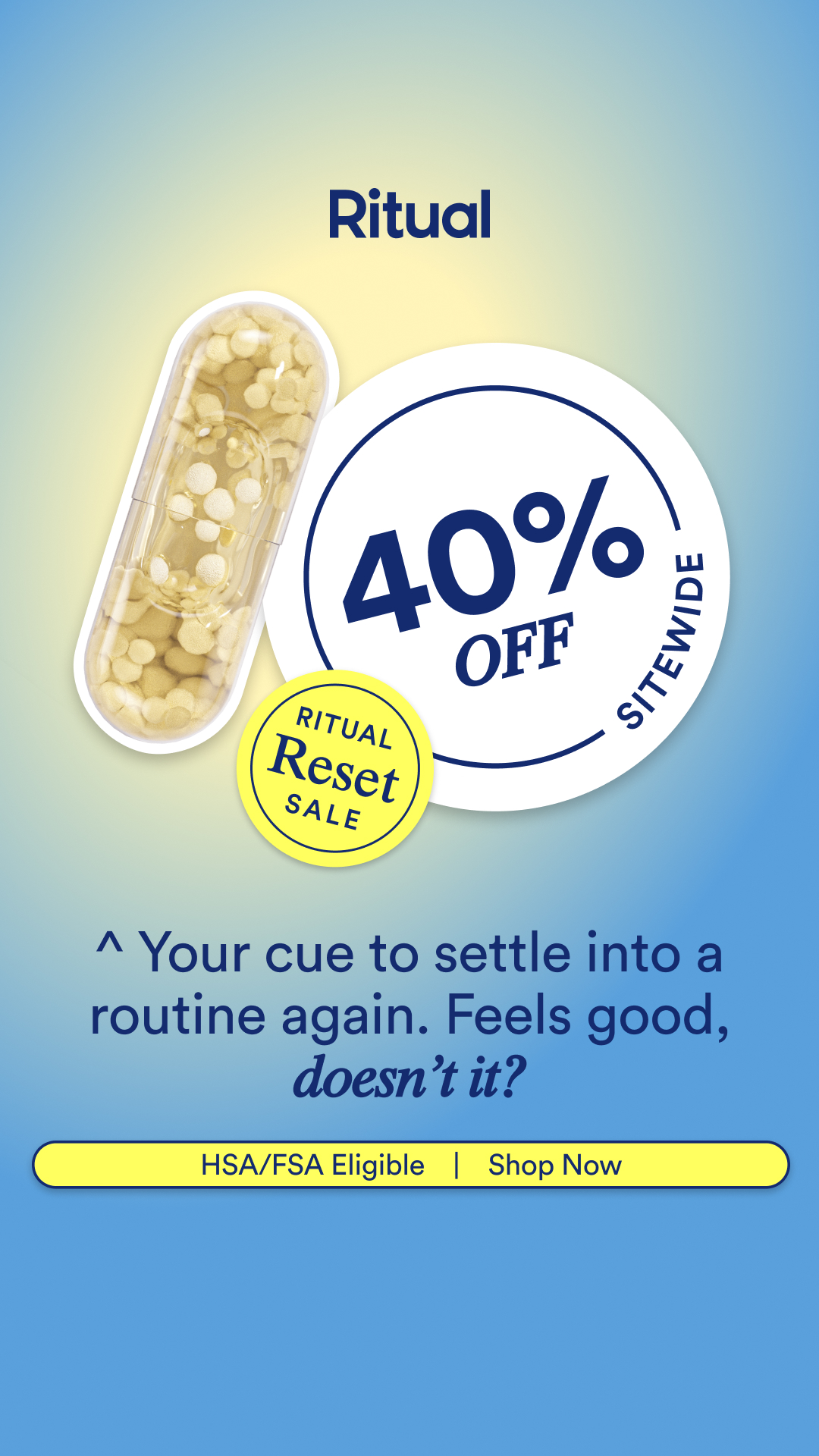 Ritual Facebook ad