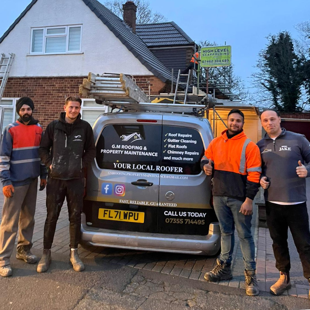 G.M Roofing and Property Maintenance Facebook ad from Mar 3, 2026