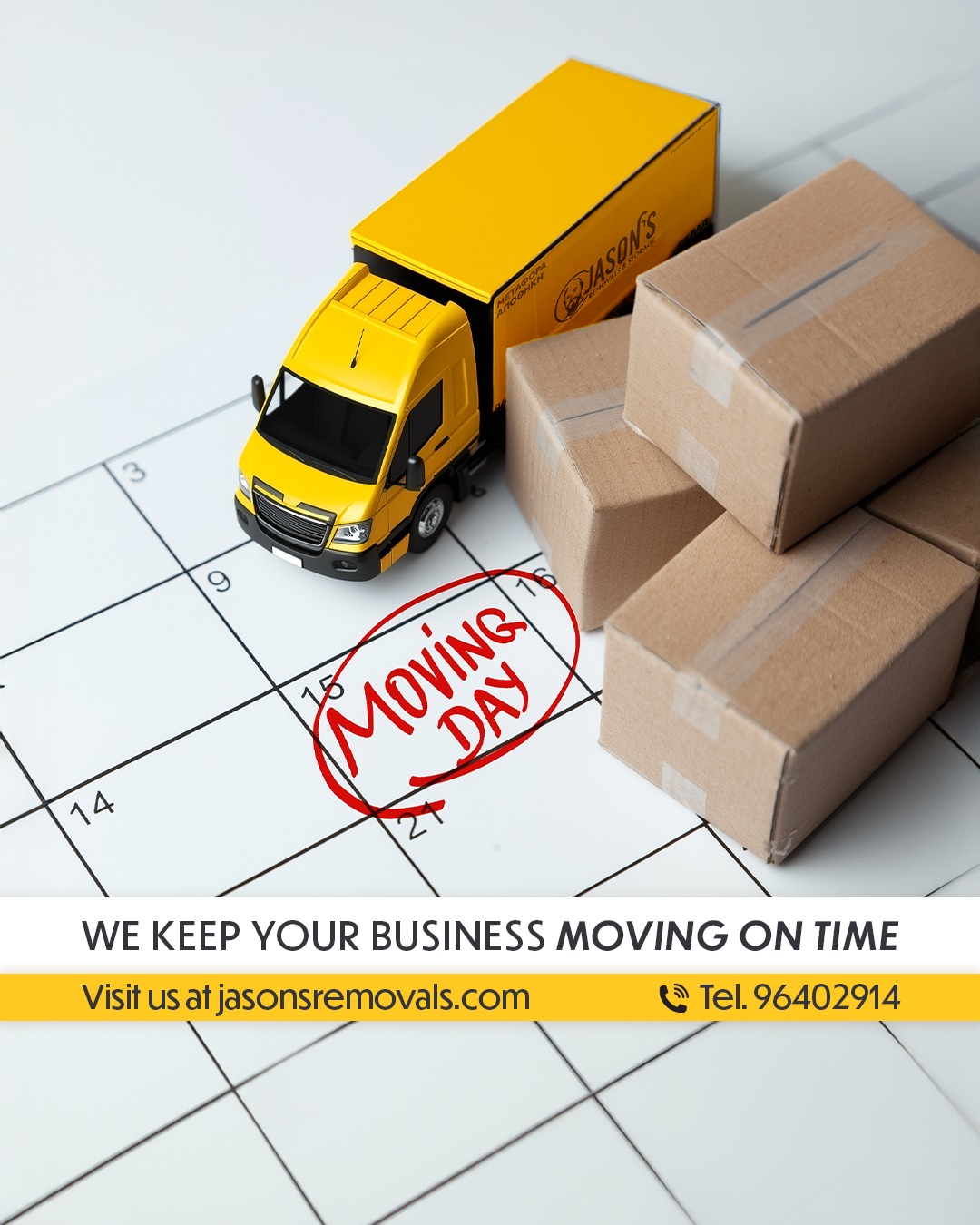 Jason's Removals & Storage Facebook ad