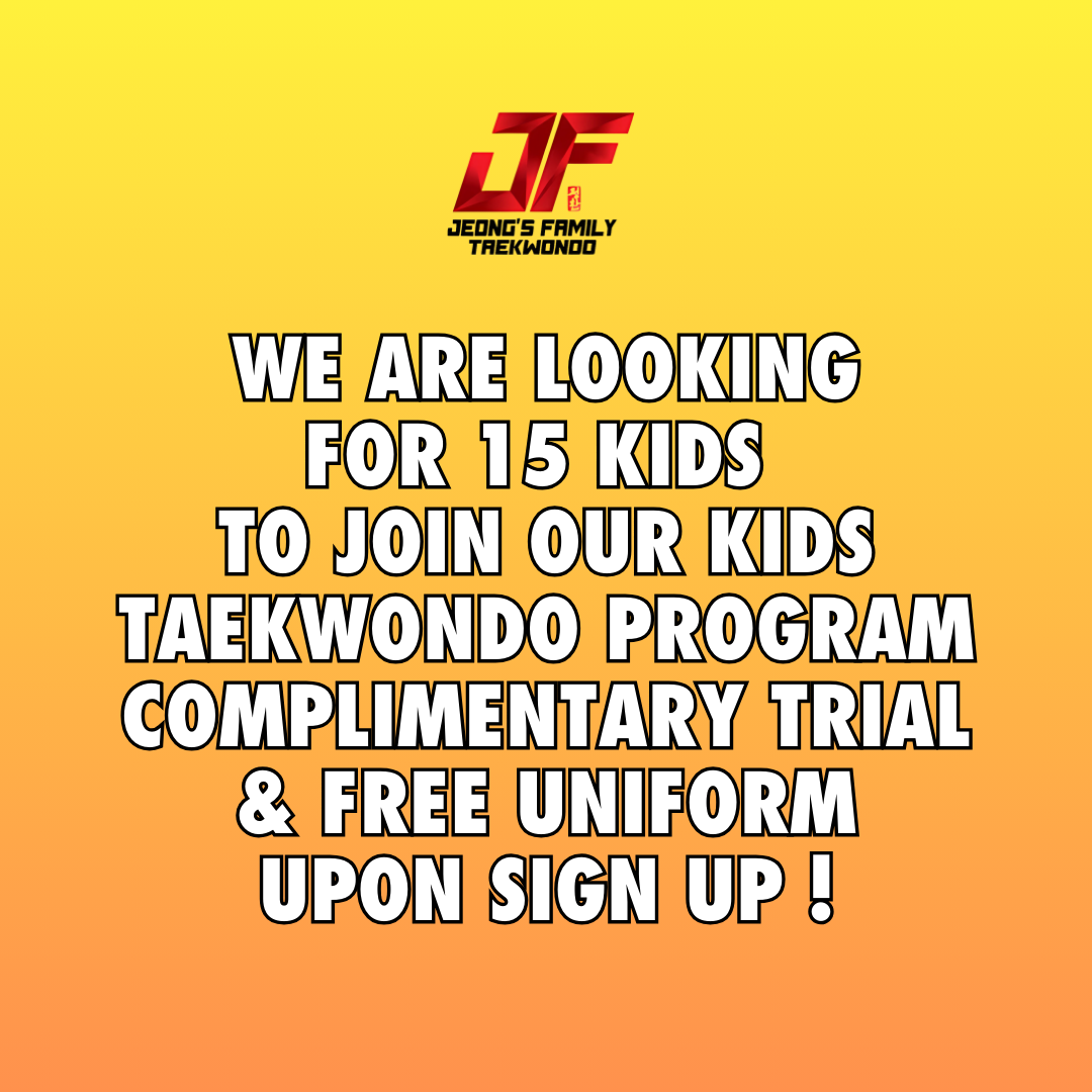 Jeong's Family Taekwondo Facebook ad