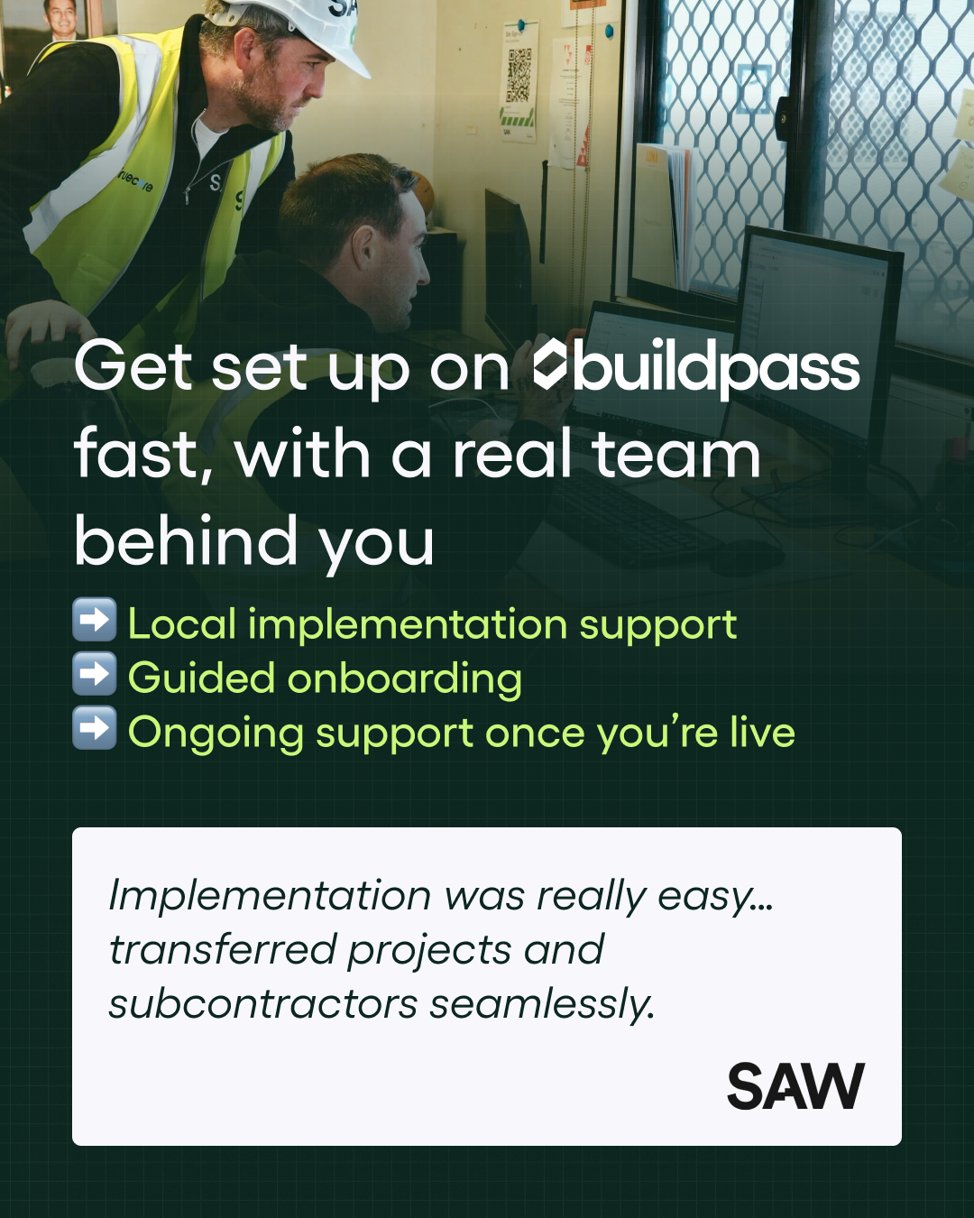 BuildPass Facebook ad
