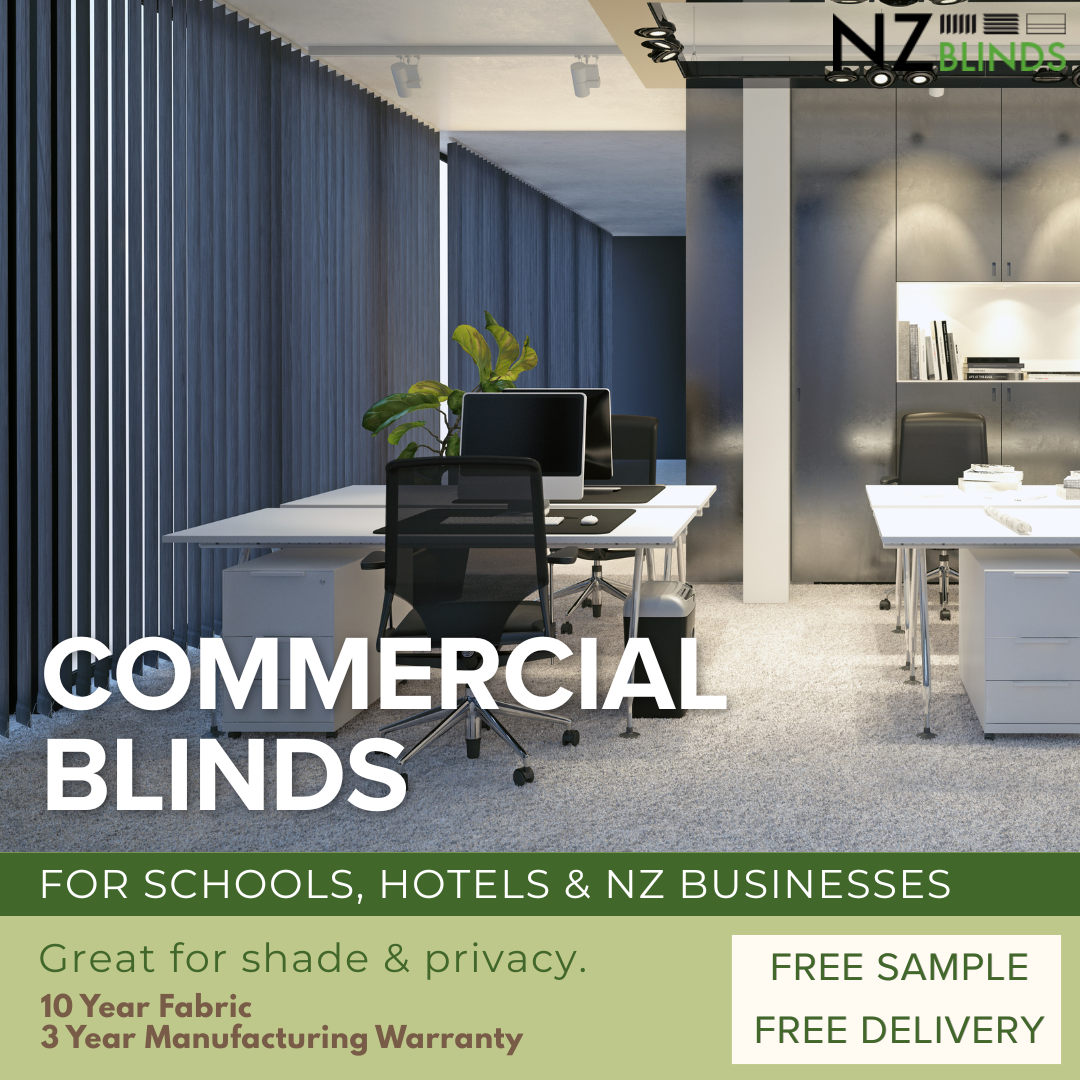 NZ Blinds Facebook ad: Custom Printed Blinds NZ