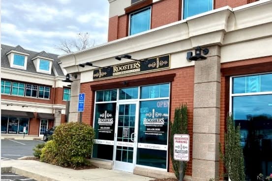 Roosters Men's Grooming Center at Eric Town Square - Glastonbury, CT Facebook ad