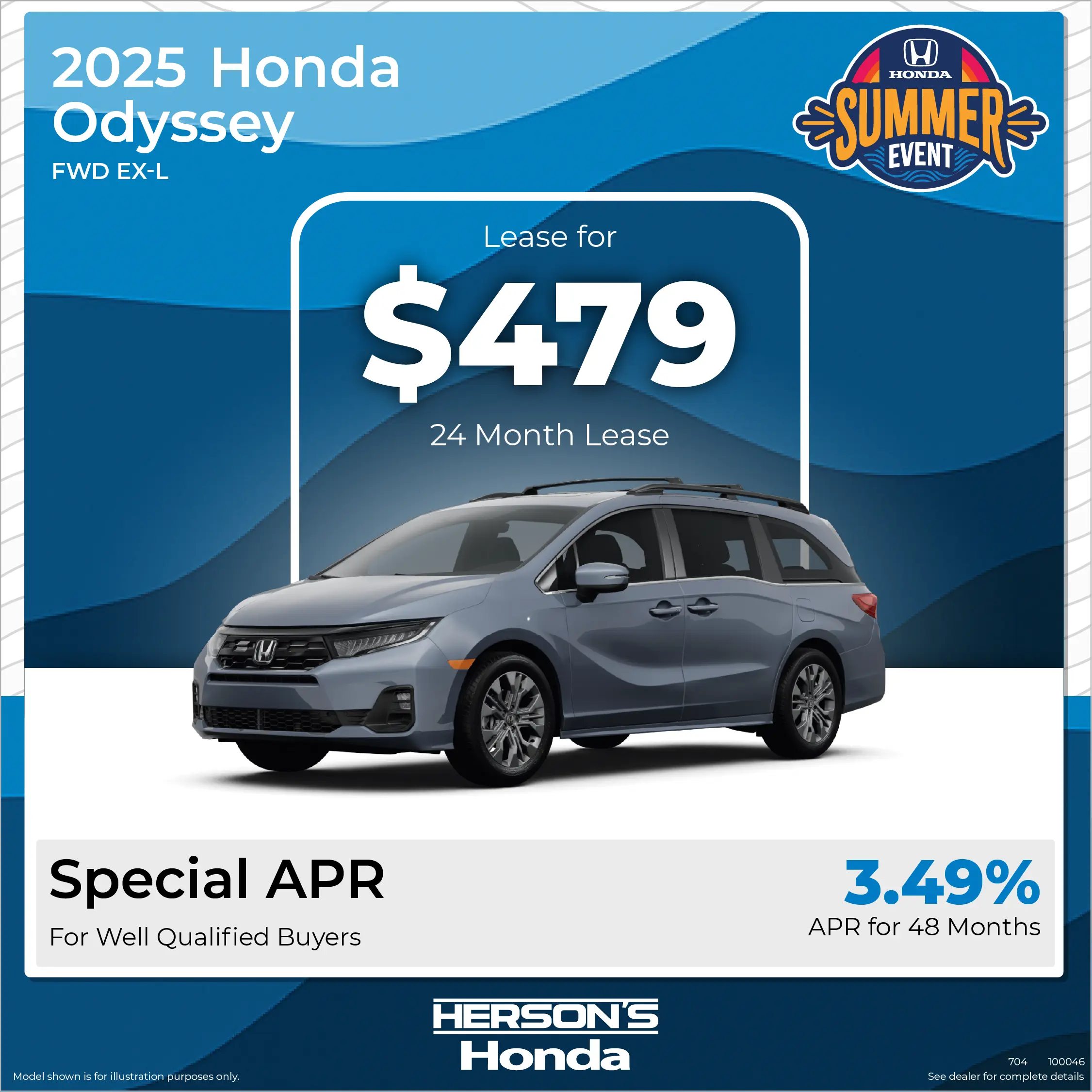 Herson's Honda Facebook ad: The Honda Odyssey stands ready to take on…