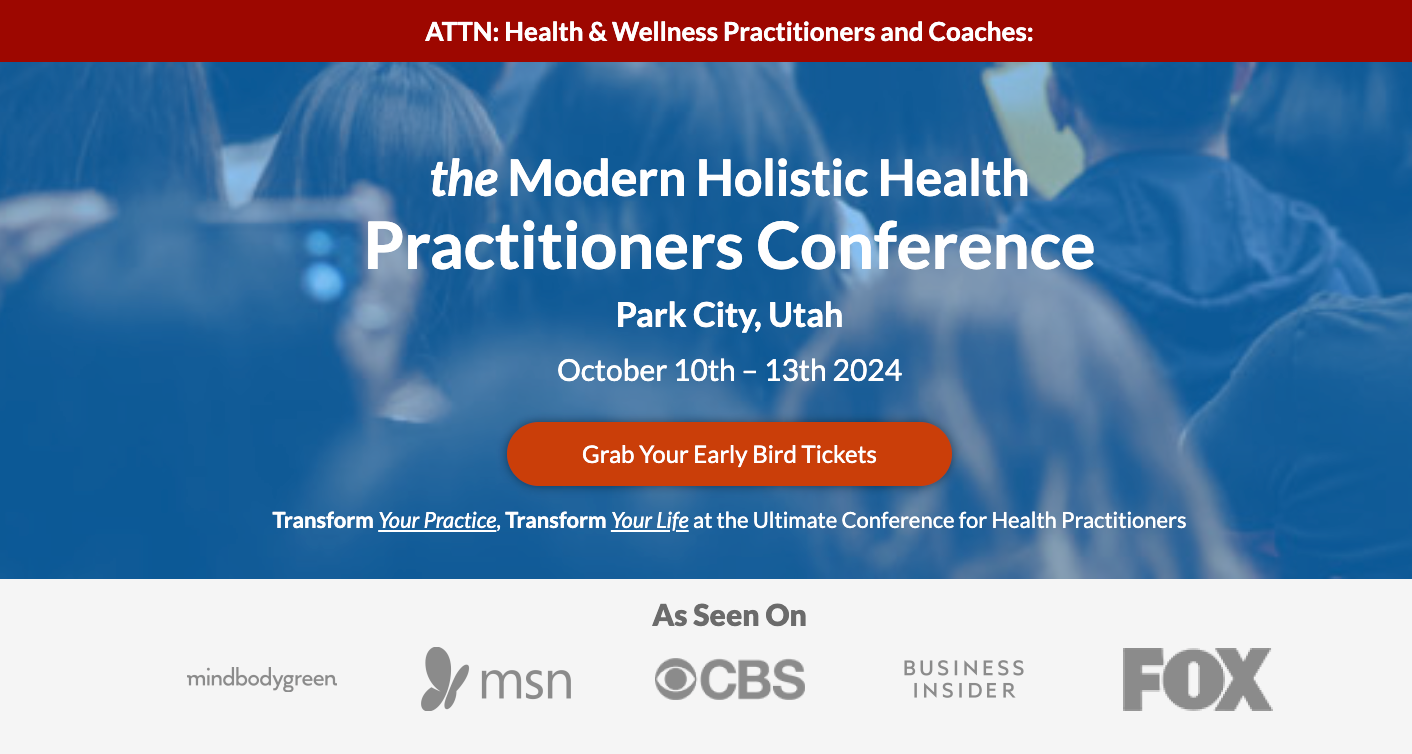 Modern Holistic Health Facebook ad: MHH Homepage - DT | Modern Holistic Health