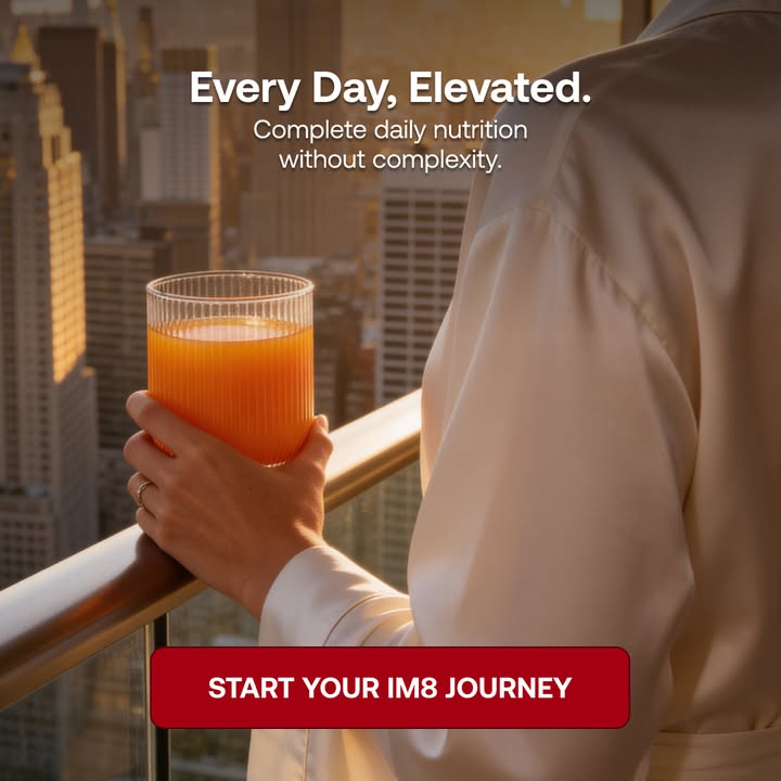 IM8 Global Facebook ad: The Beckham Stack: Nutrition Meets Longevity