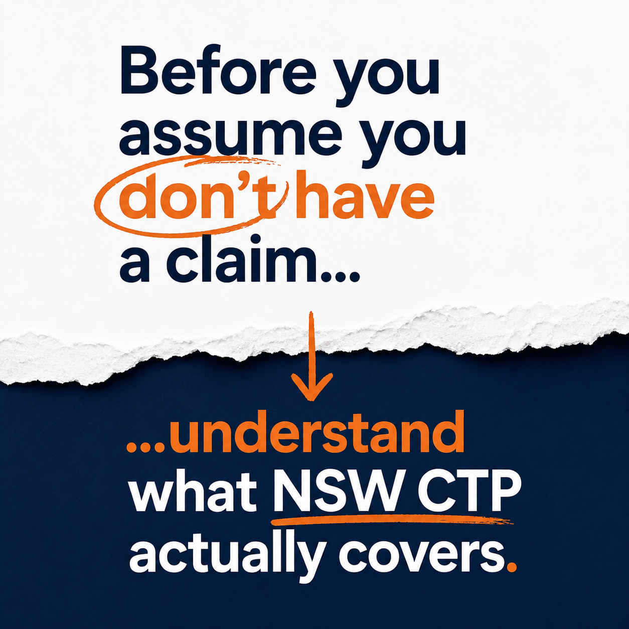 One Law Facebook ad